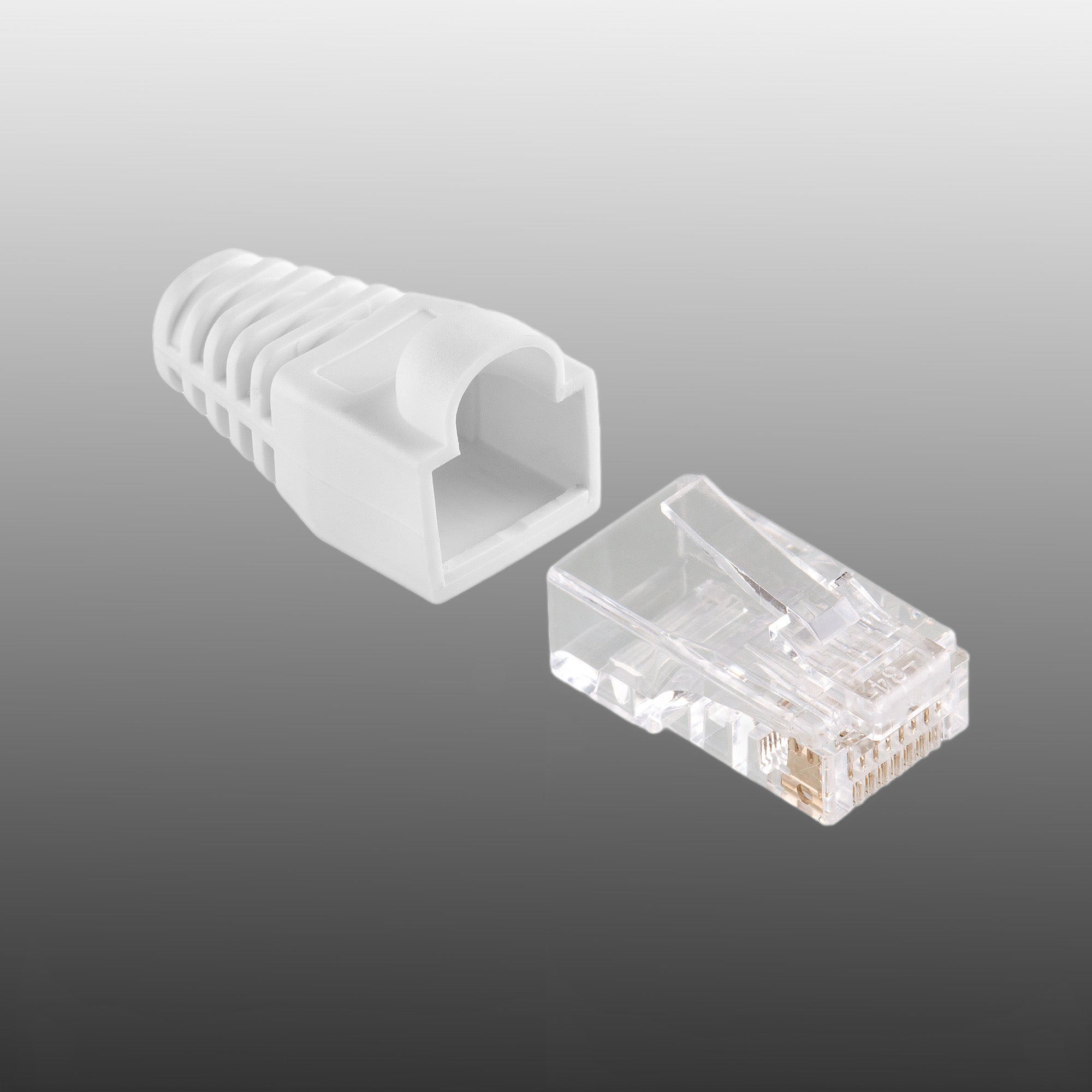 How to Wire CAT6 RJ45 Ethernet Plug with Boots