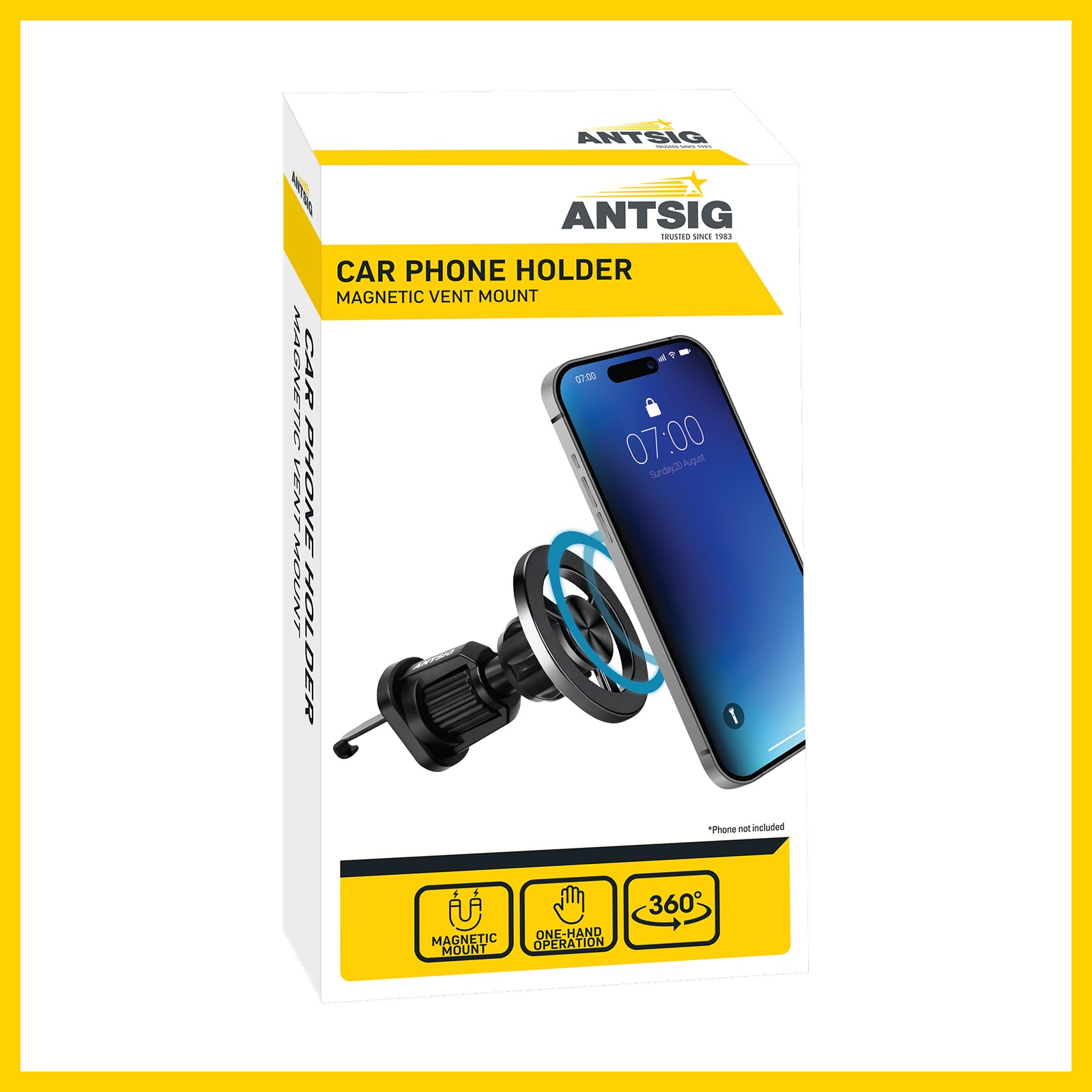 Magnetic Car Phone Holder Vent Mount
