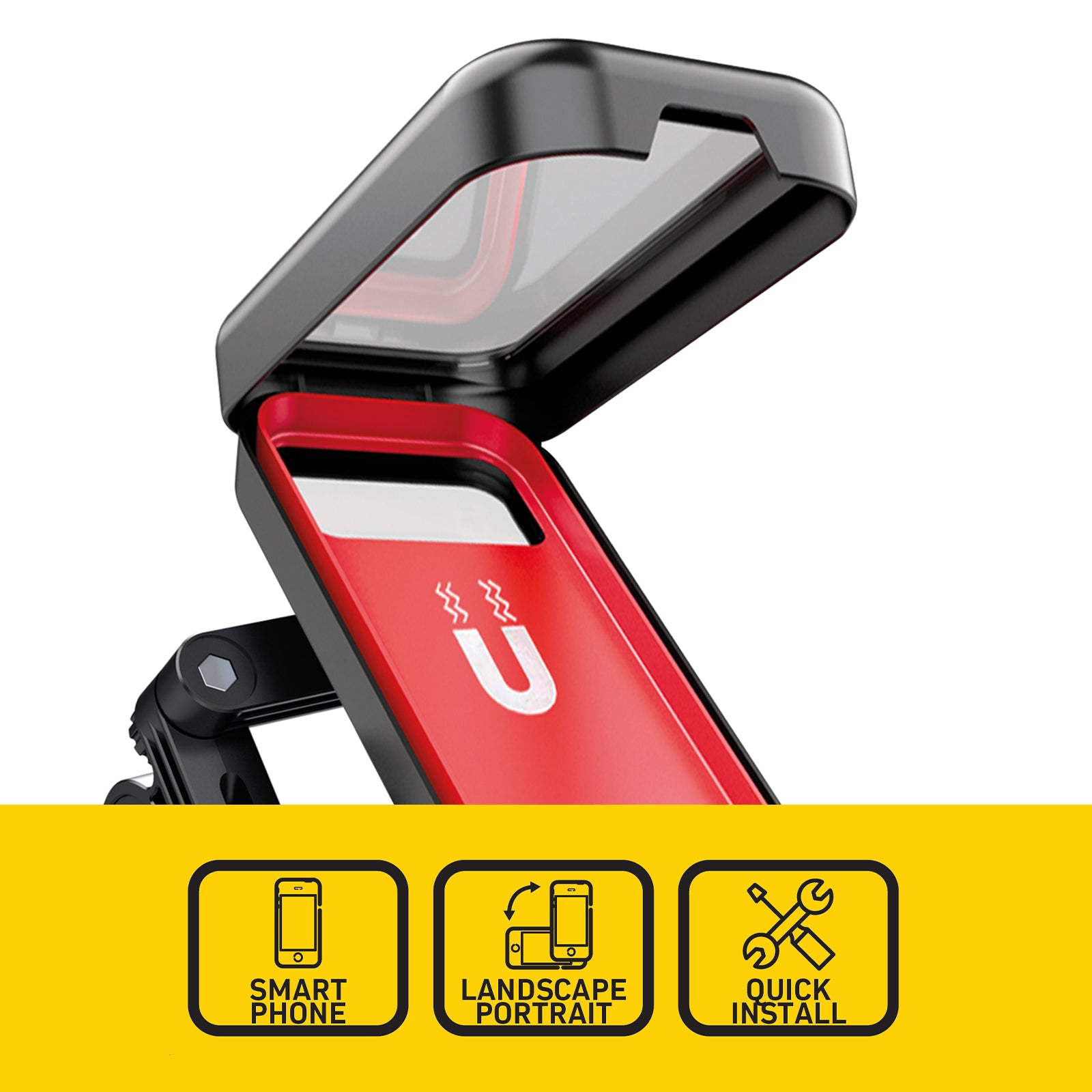 Antsig Universal Water-resistant Bicycle Phone Mount