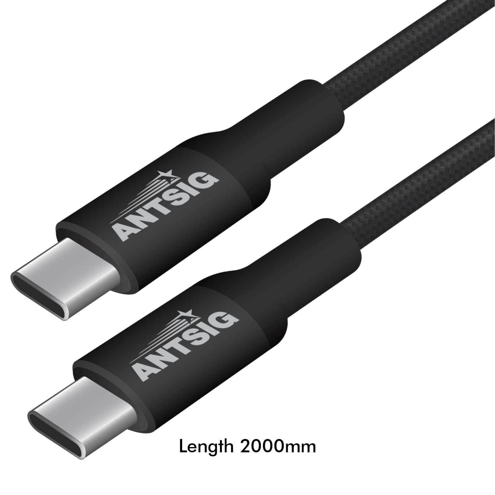 Antsig 2m 240W USB-C To USB-C Cable