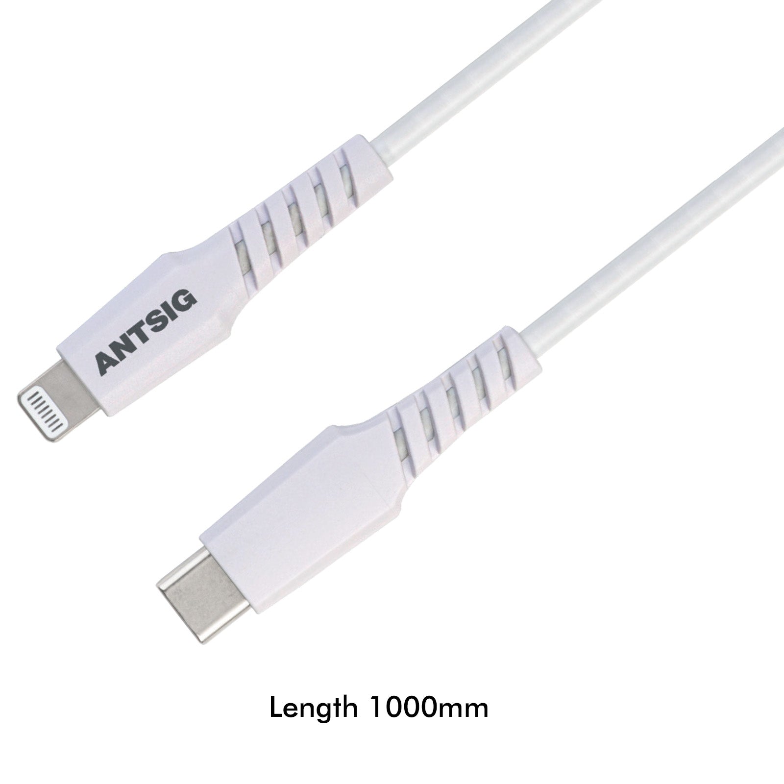 Antsig 1m USB-C to Lightning Cable