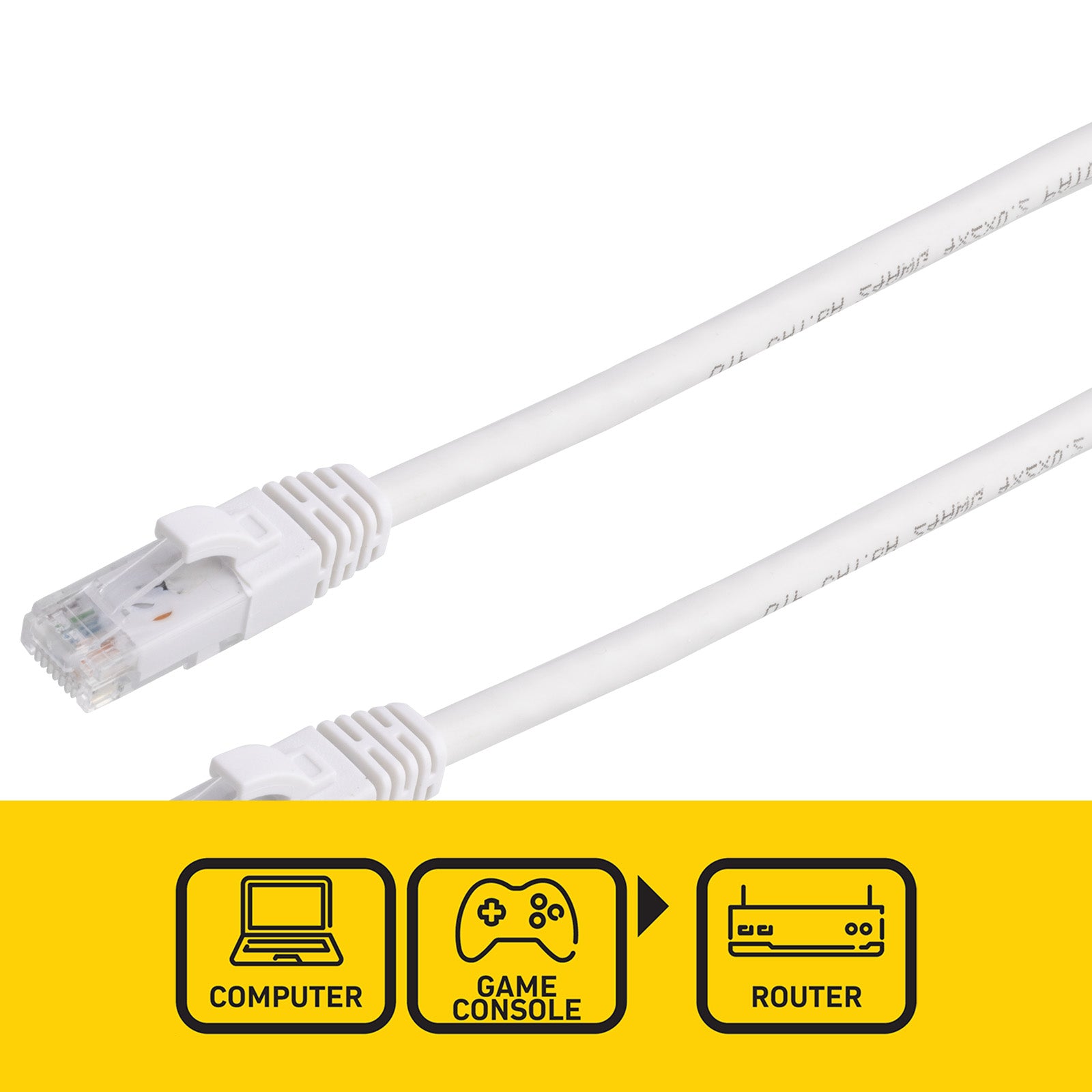 Antsig 1m CAT6A RJ45 Ethernet Cable