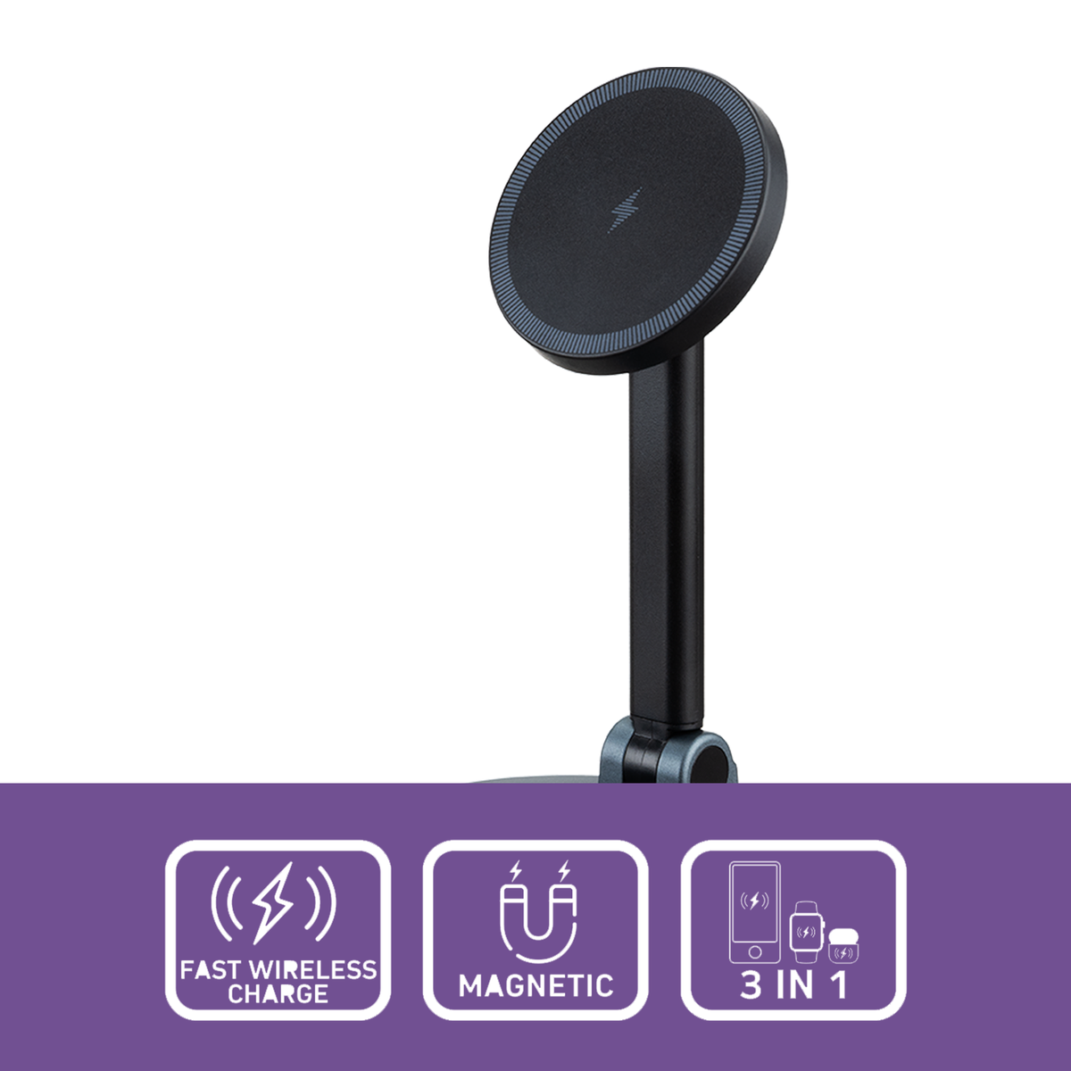 Antsig 25W 3-In-1 Foldable Magnetic Fast Wireless Charger