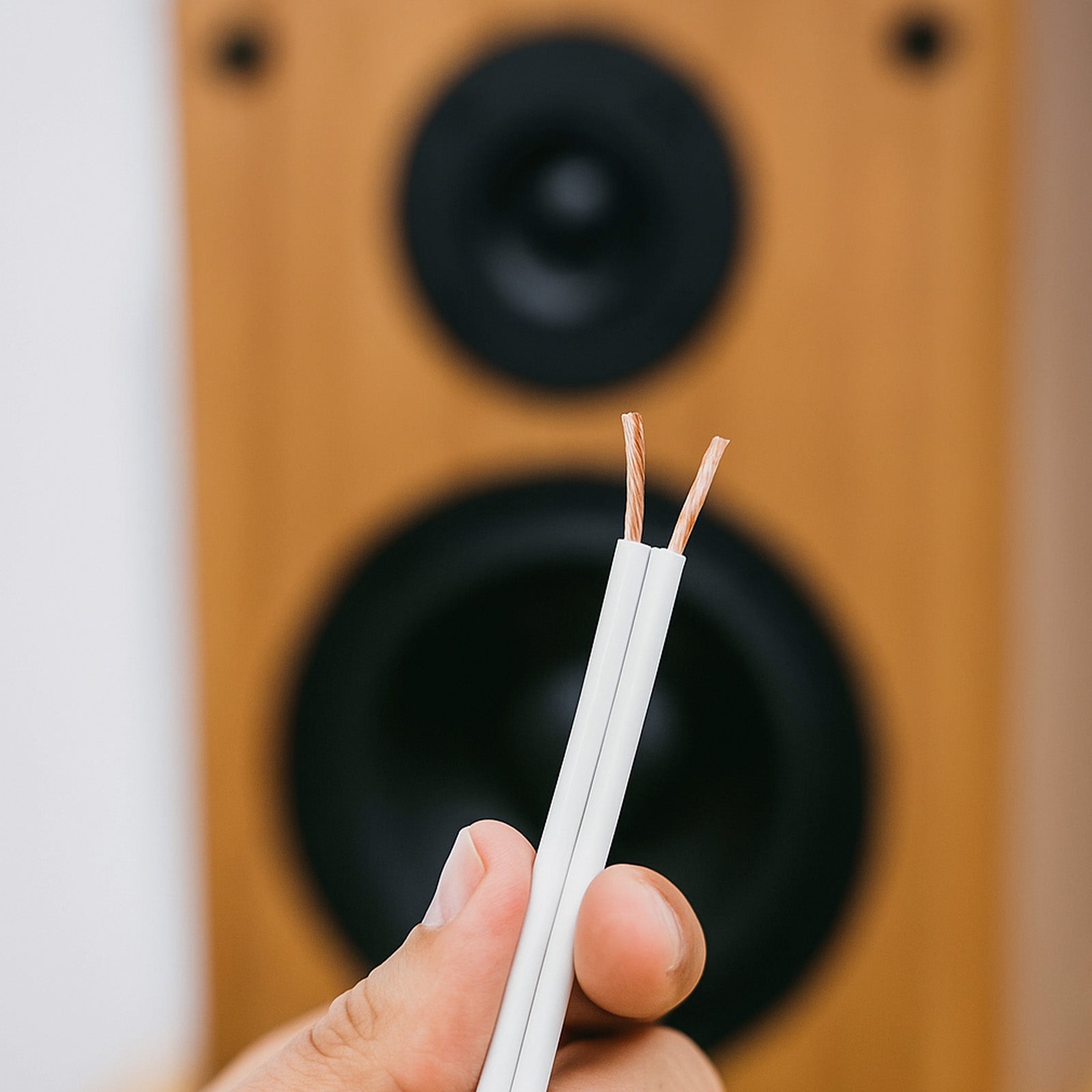 Antsig 5m 0.75mm² White Speaker Cable