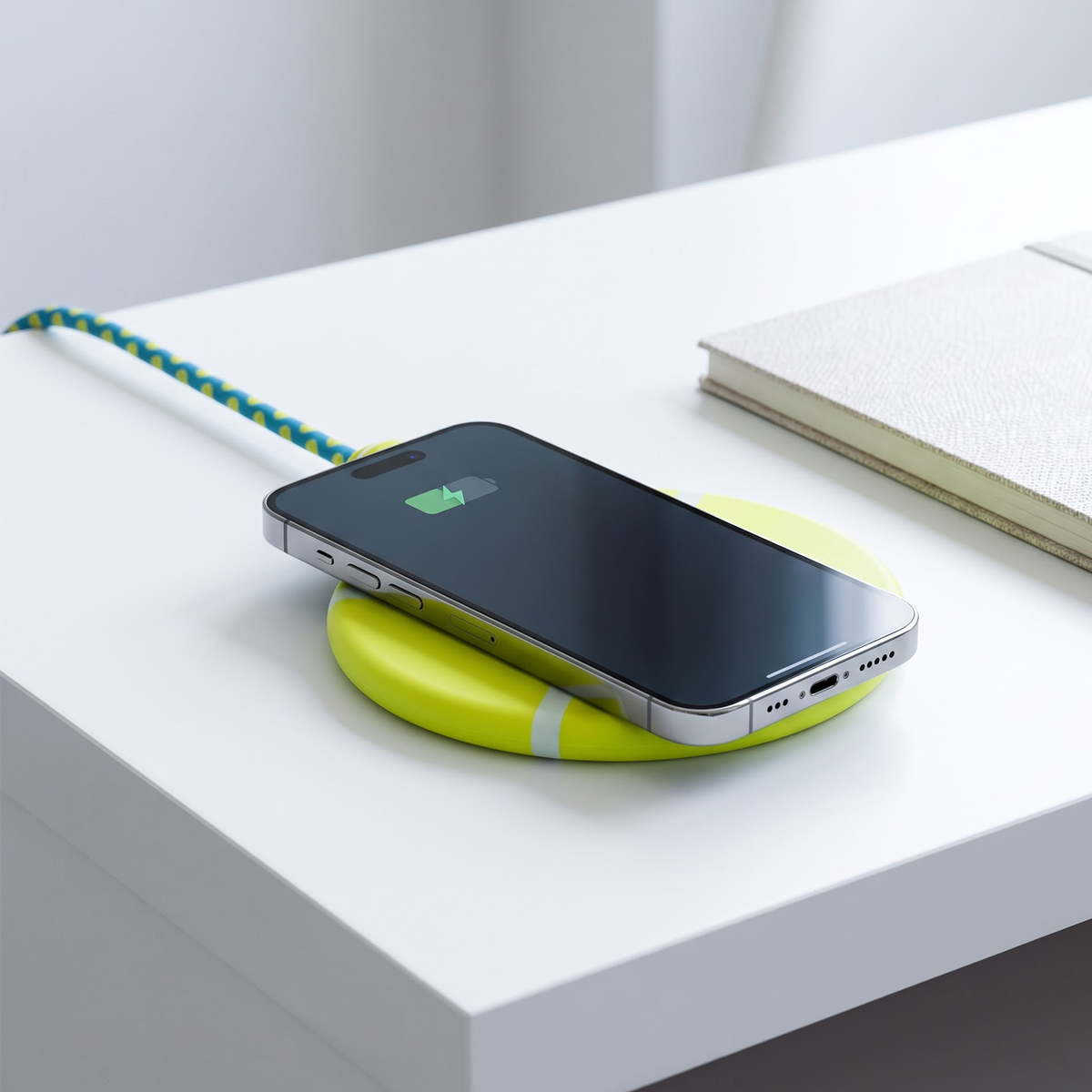 Antsig 15W Wireless Charging Kit Tennis Ball