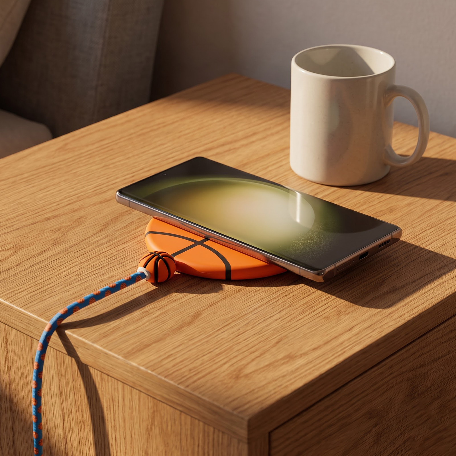 Antsig 15W Wireless Charging Kit Basketball