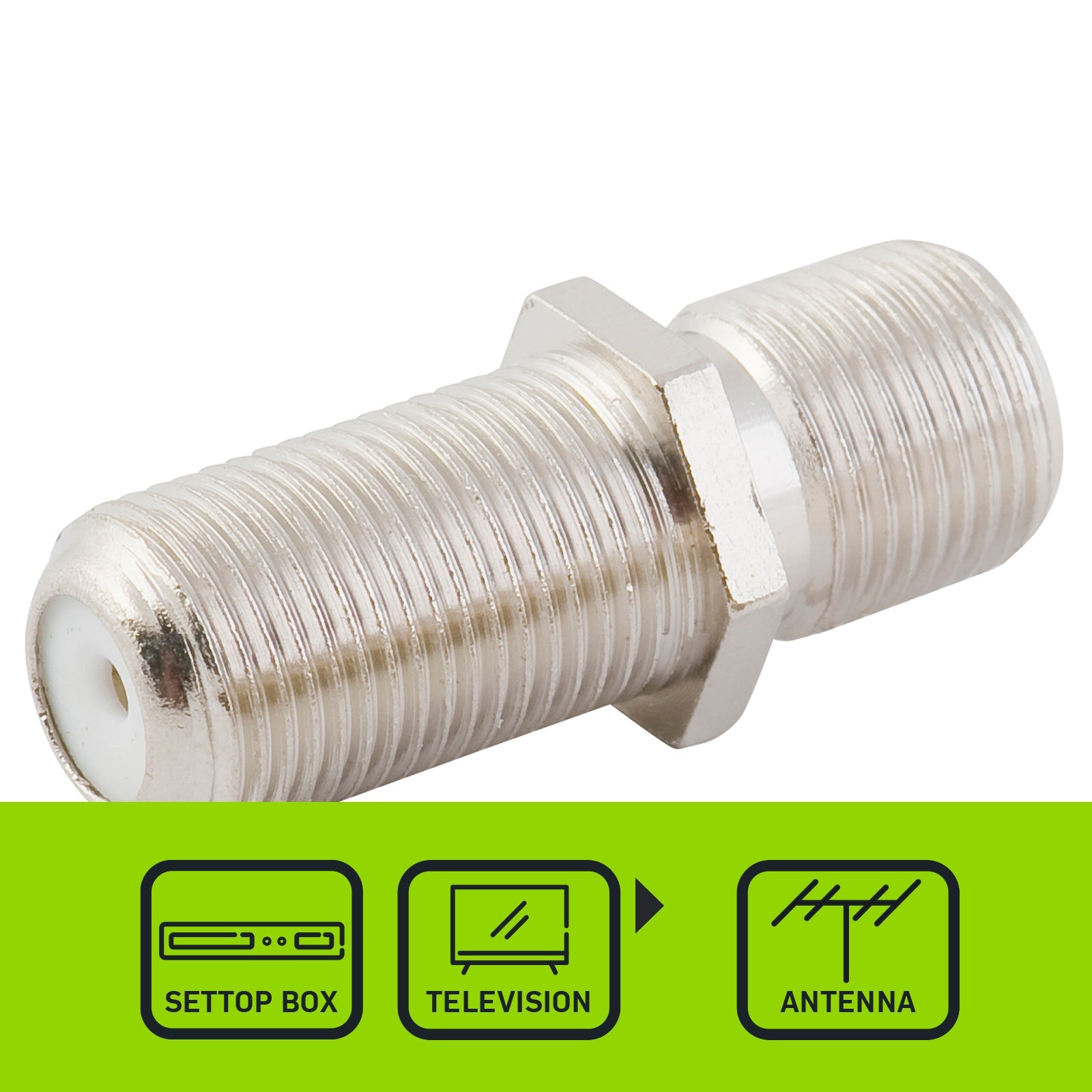 F81 Inline Joiner F-Connector