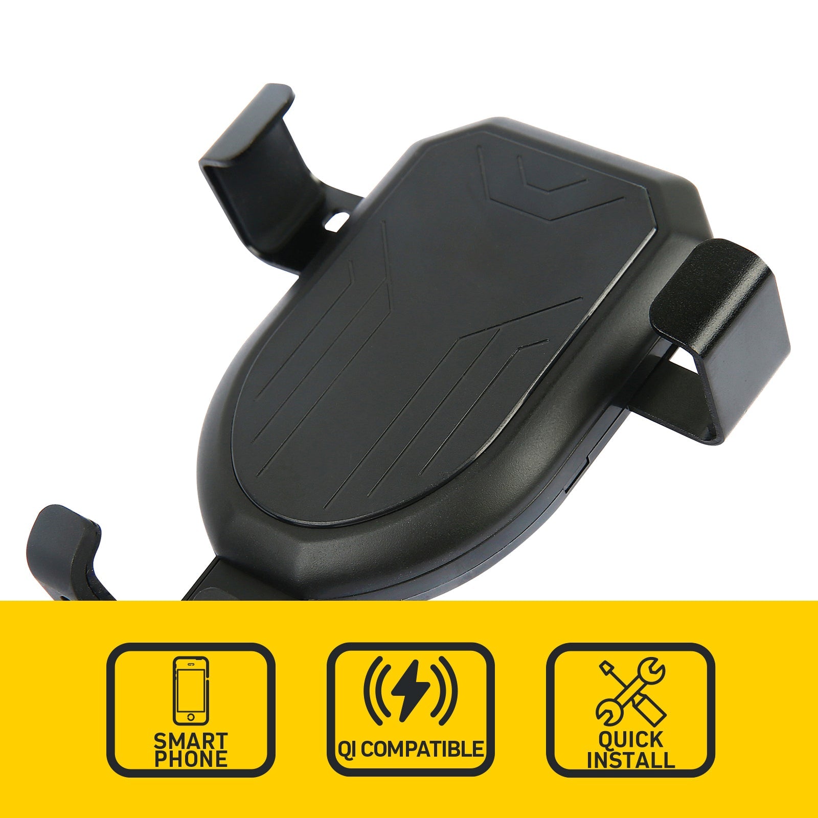 10W Qi Wireless Charger With Car Vent Mount