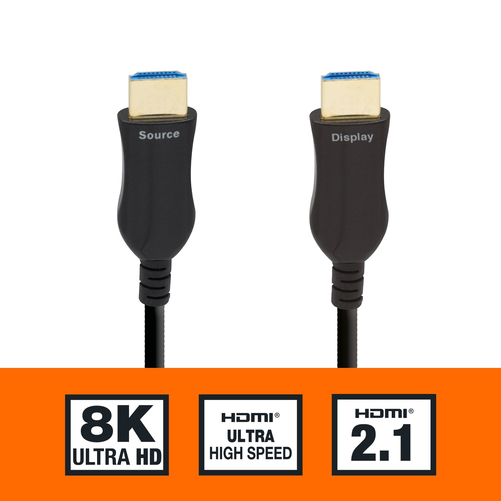 20m HDMI AOC 8K Ultra Slim Fibre Optic
