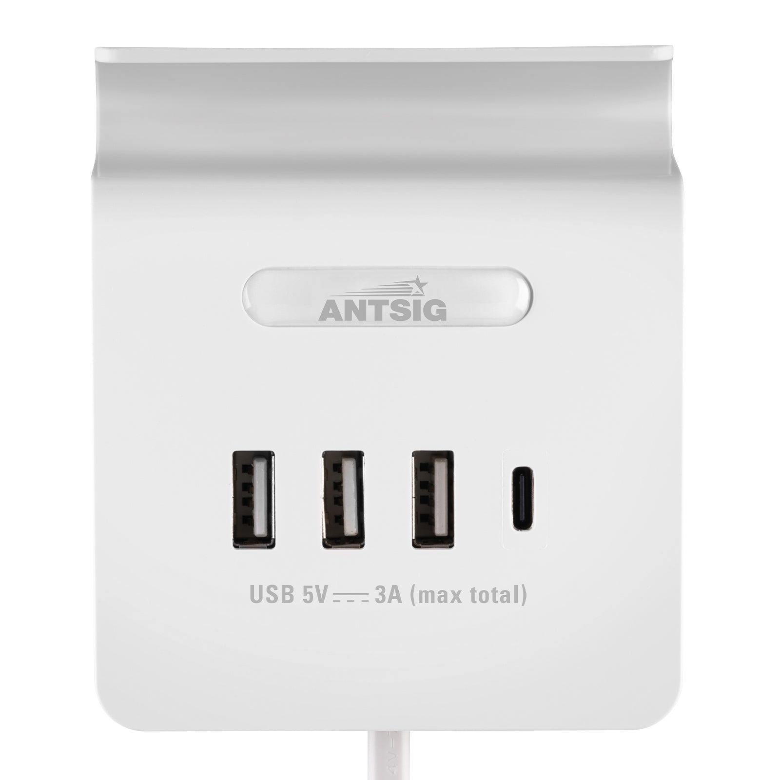 5V 4 Port Compact USB-Charger With Stand