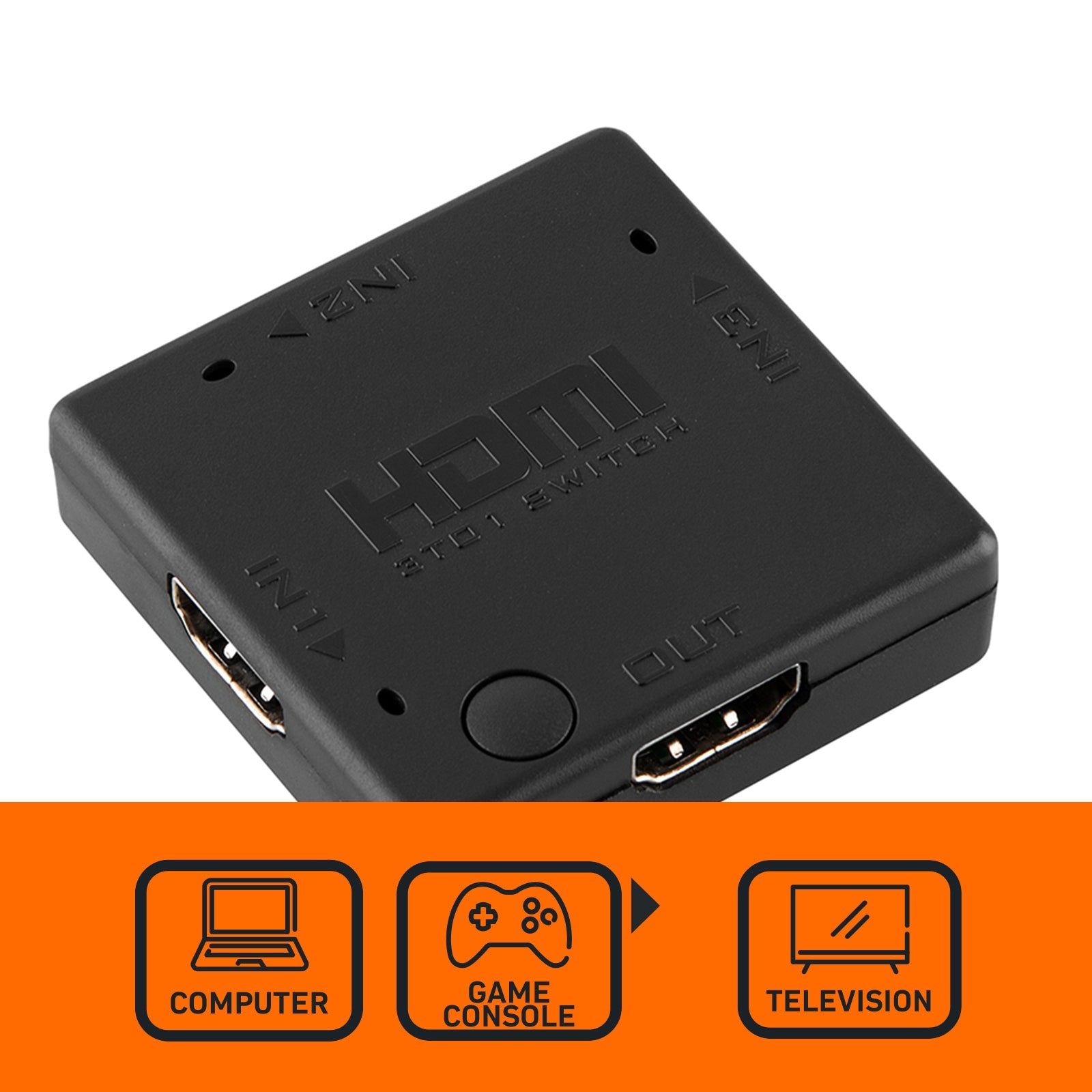 4K Adaptor AAC- HDMI Switch 2 Way