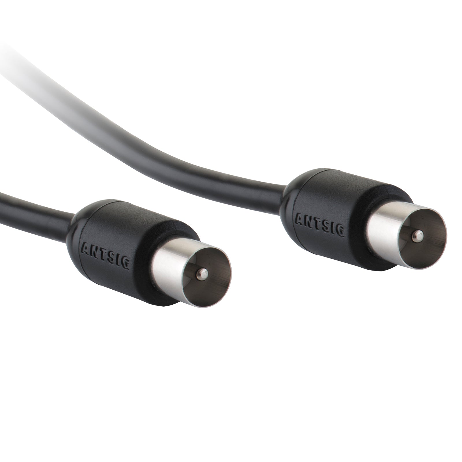 1.5m Black PAL TV Lead