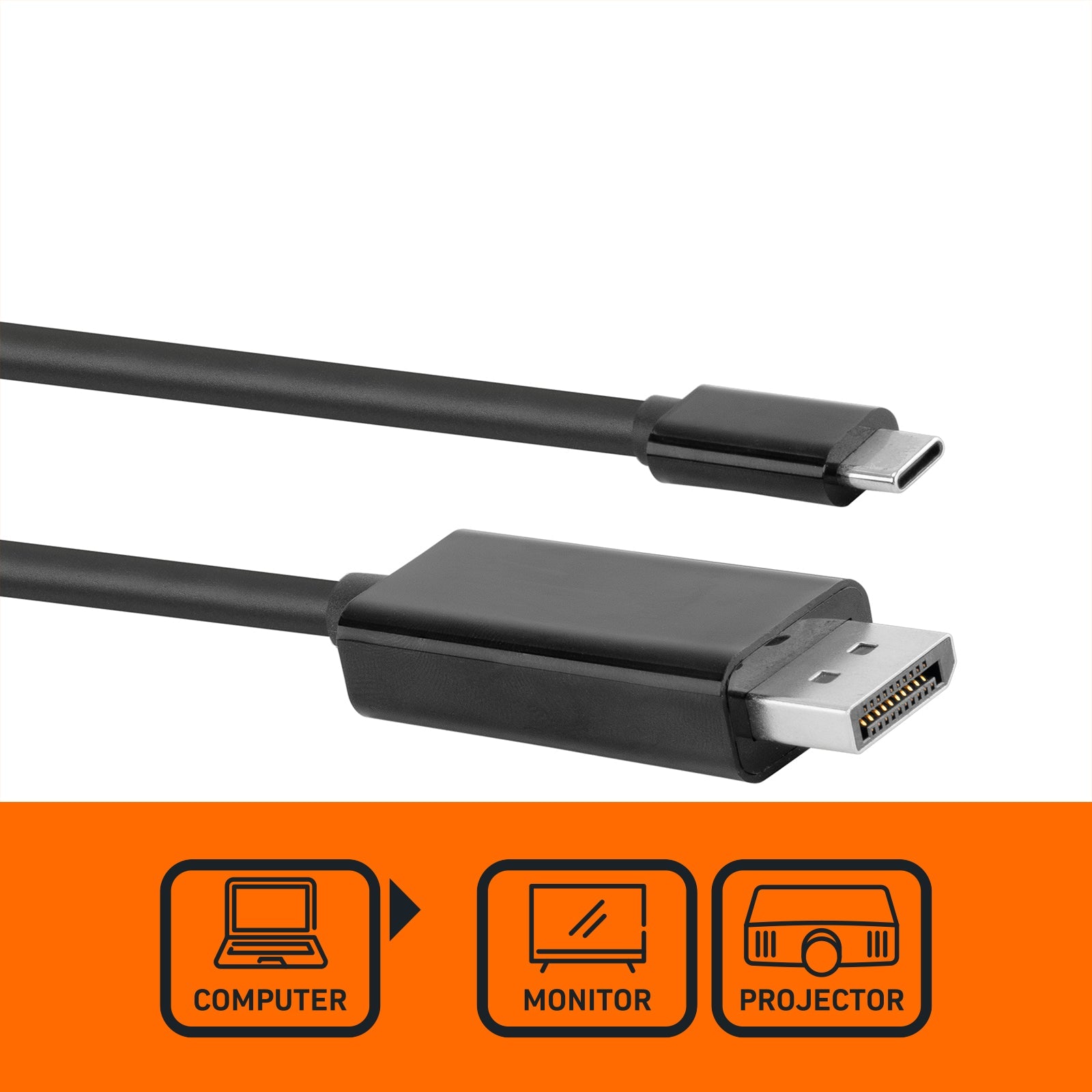 1.5m USB-C to Display Port