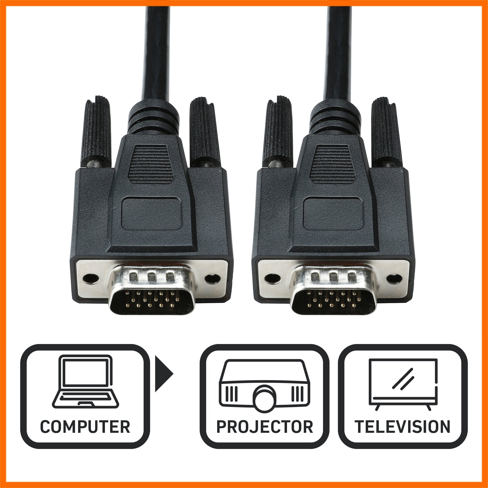 VGA Cable Plus Adaptor For Extension