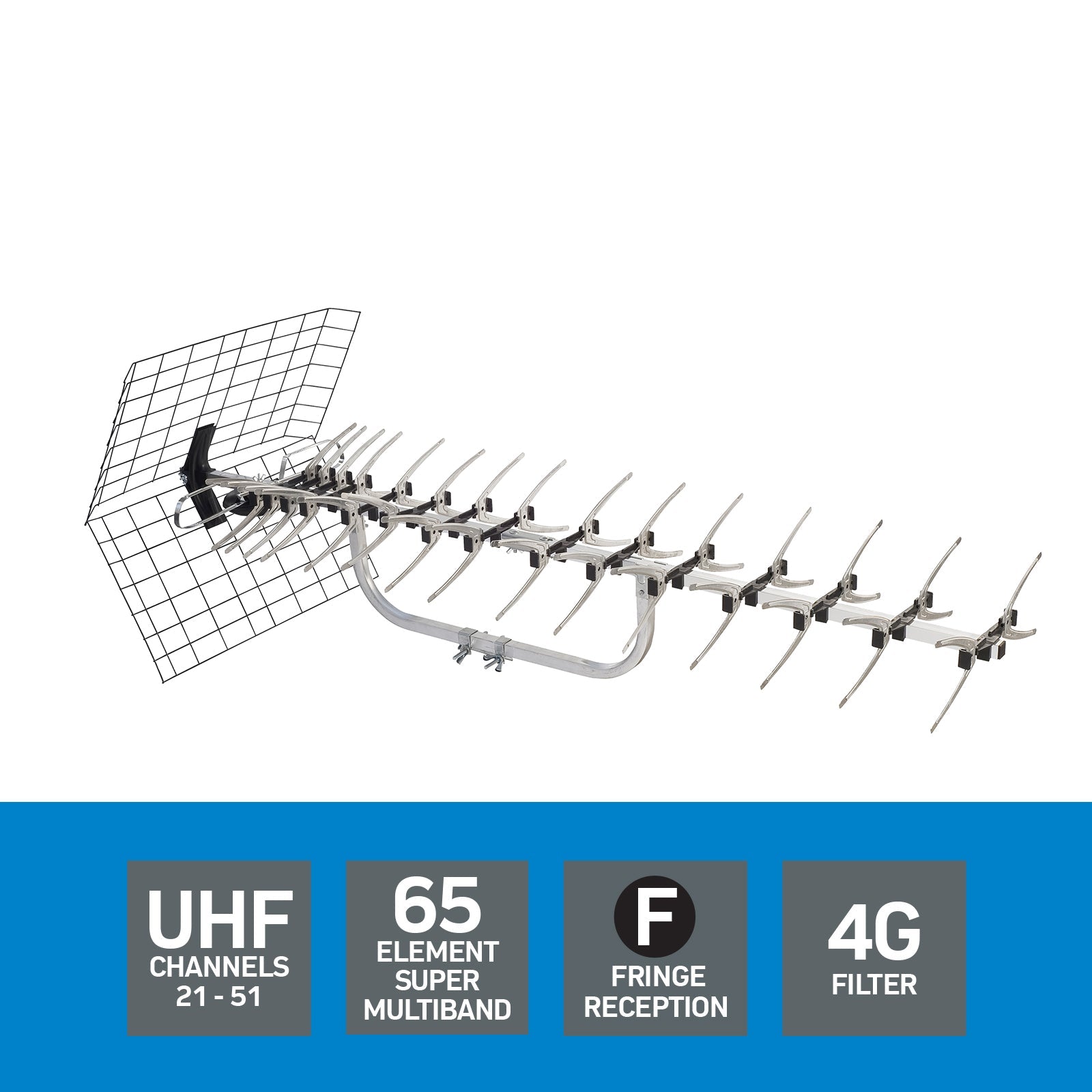 Fringe Super Multiband UHF Outdoor Antenna