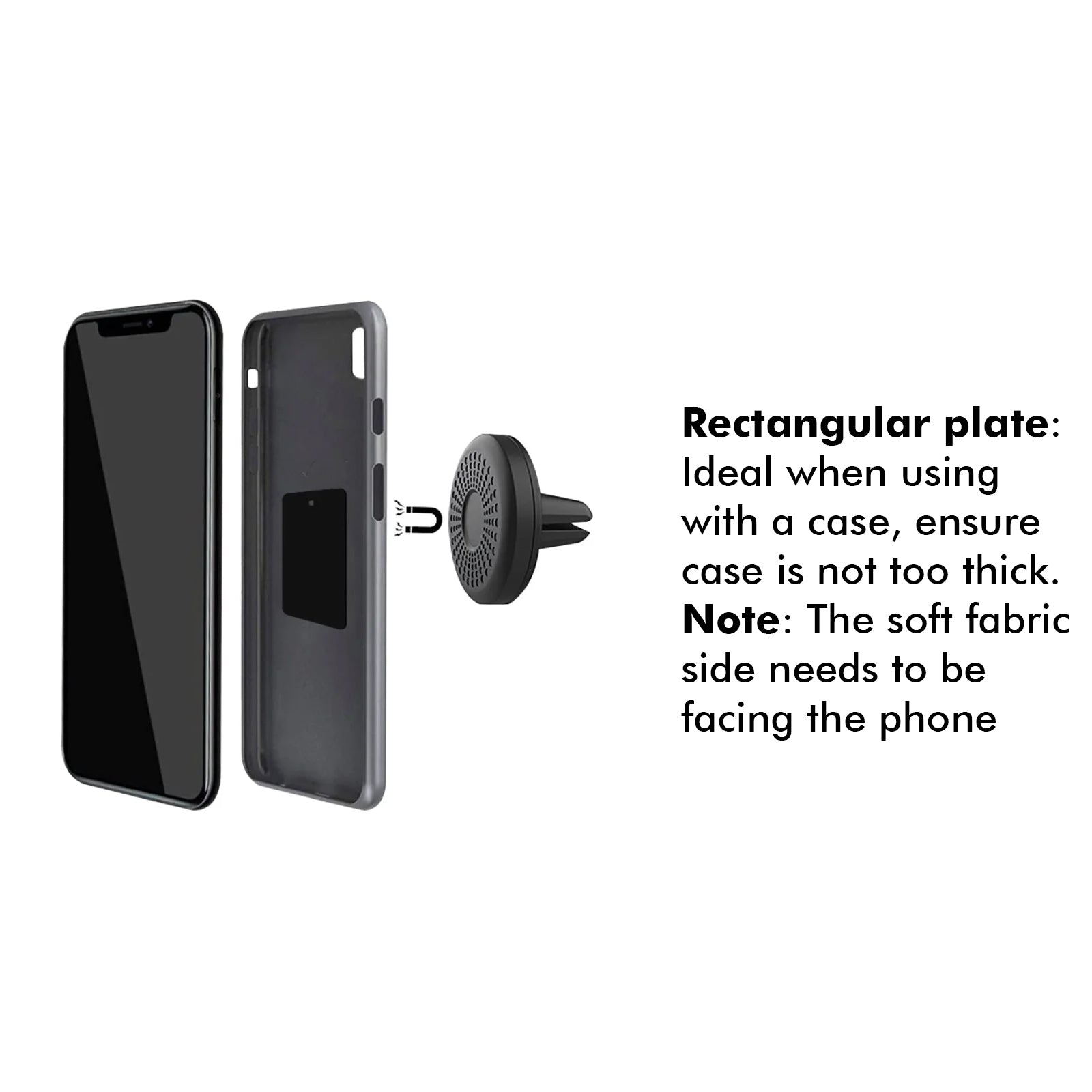 Magnetic Car Phone Holder Vent Mount