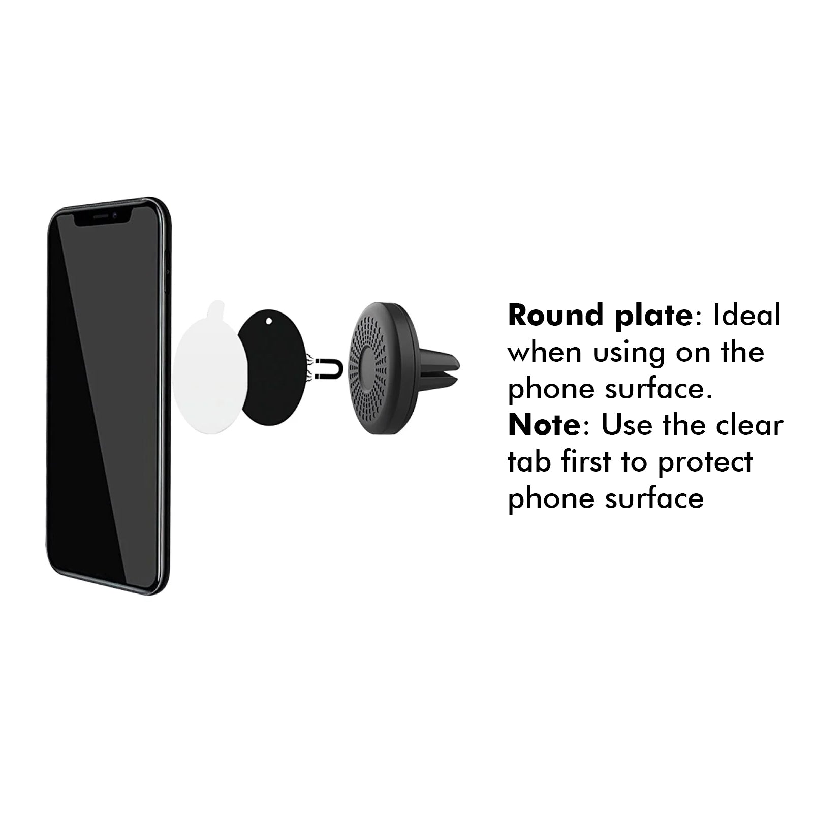 Magnetic Car Phone Holder Vent Mount