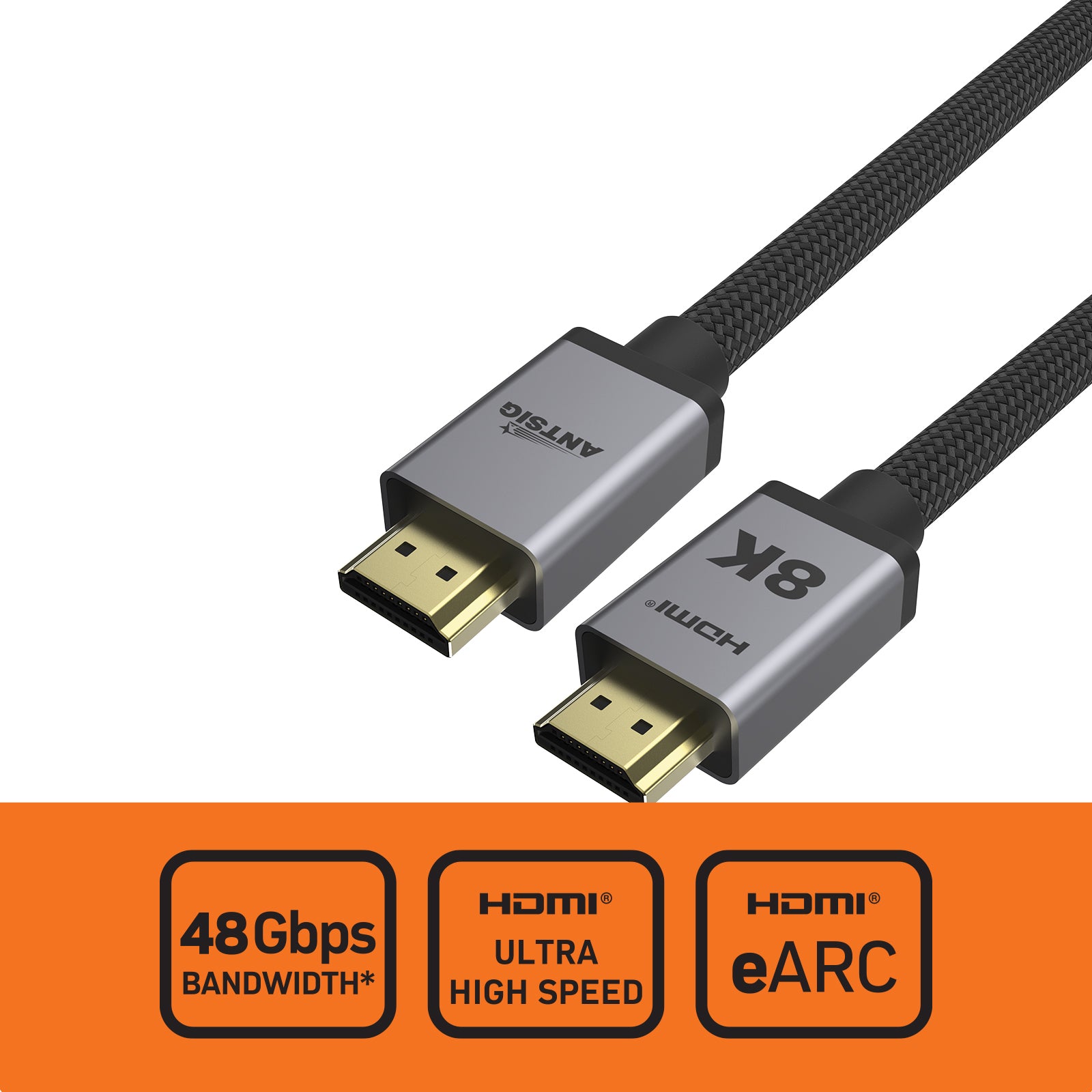 Antsig 3m Ultra High Speed 8K HDMI Cable