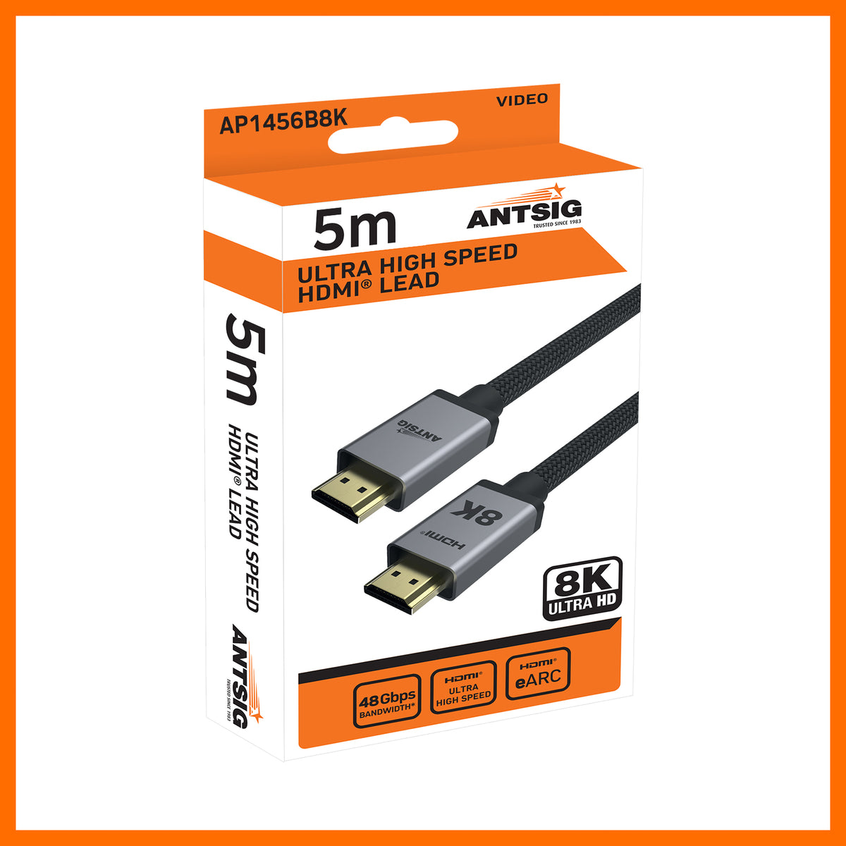 Antsig 5m Ultra High Speed 8K HDMI Cable