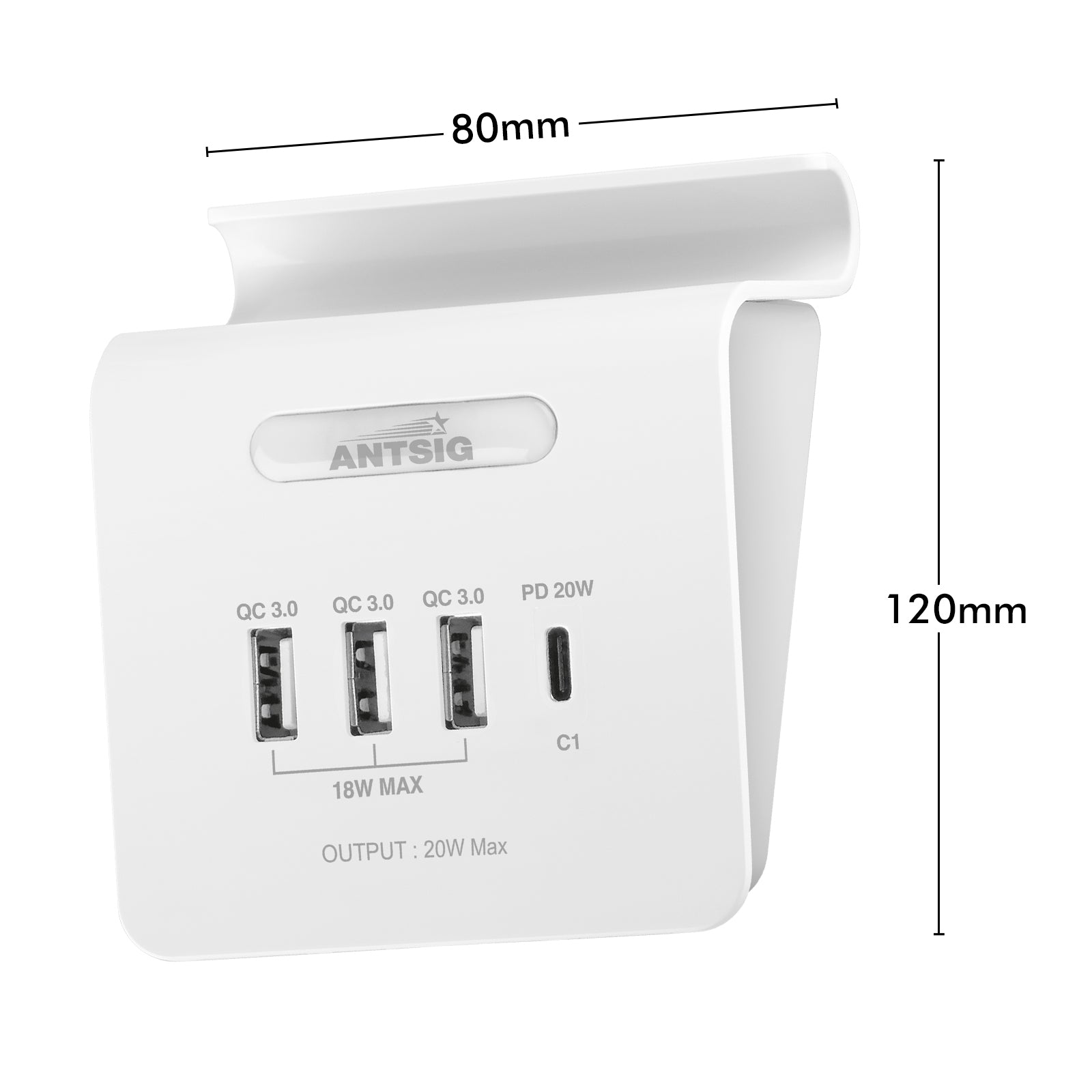 Antsig 20W Compact USB Charger