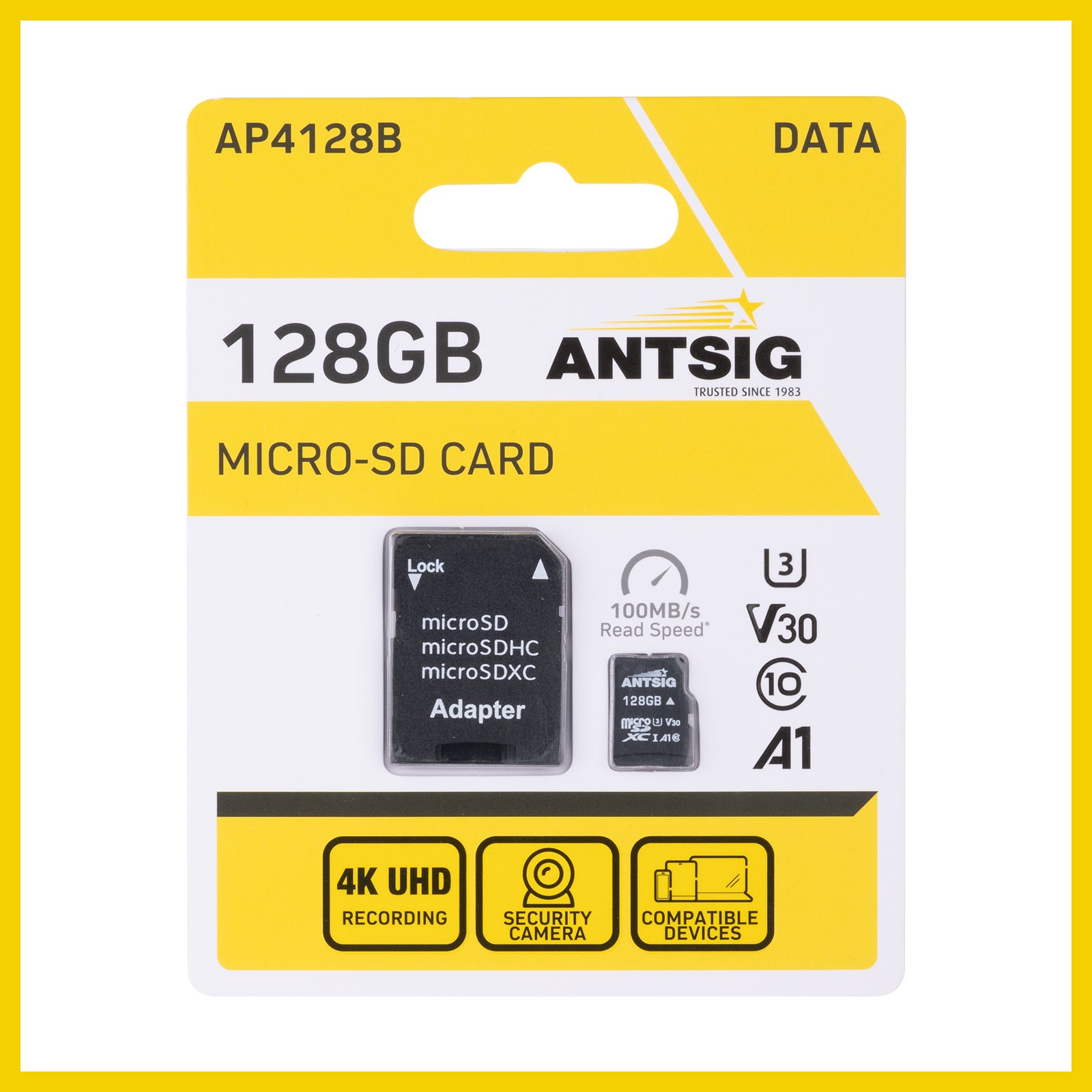 Antsig 128GB Micro-SD Card