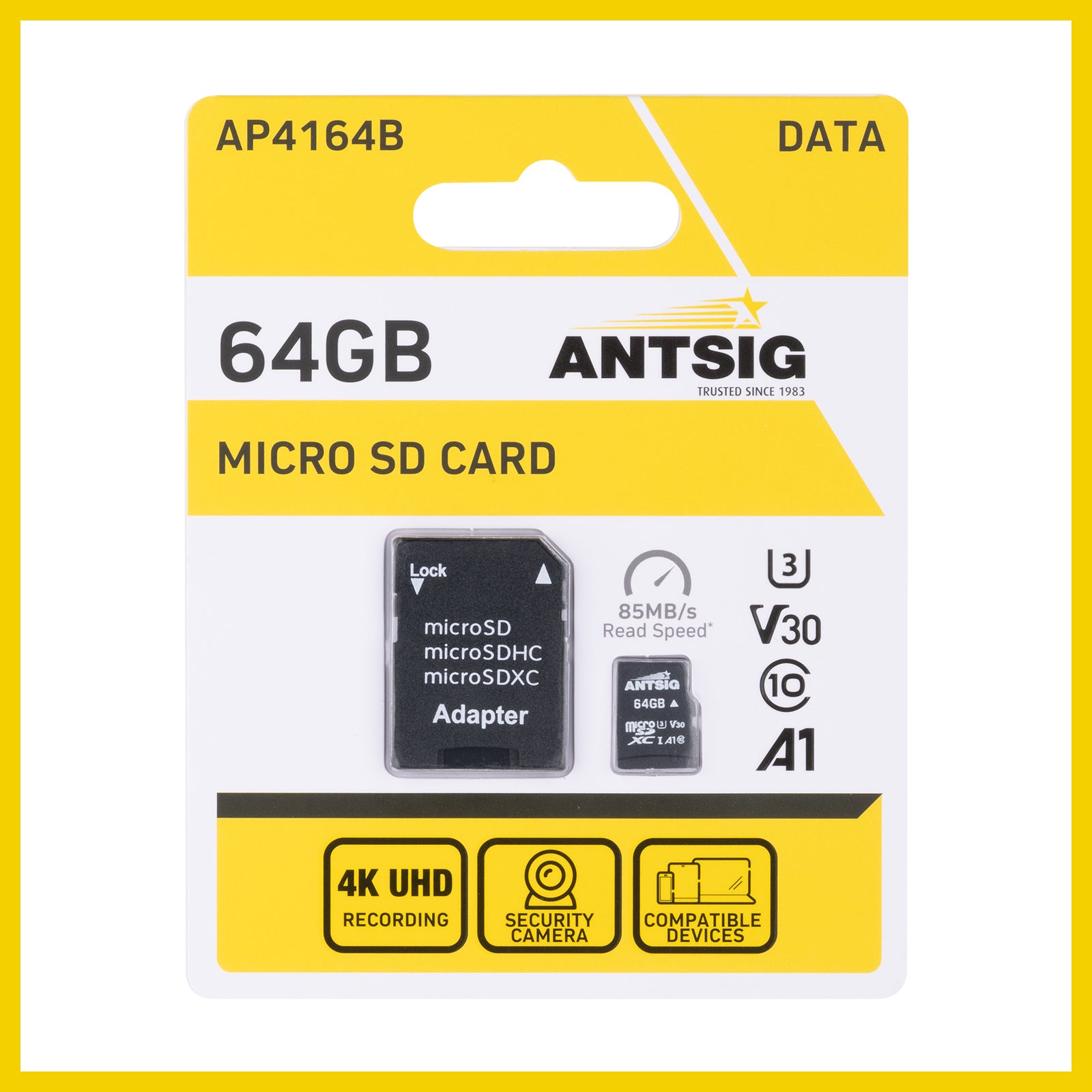 Antsig 64GB Micro-SD Card