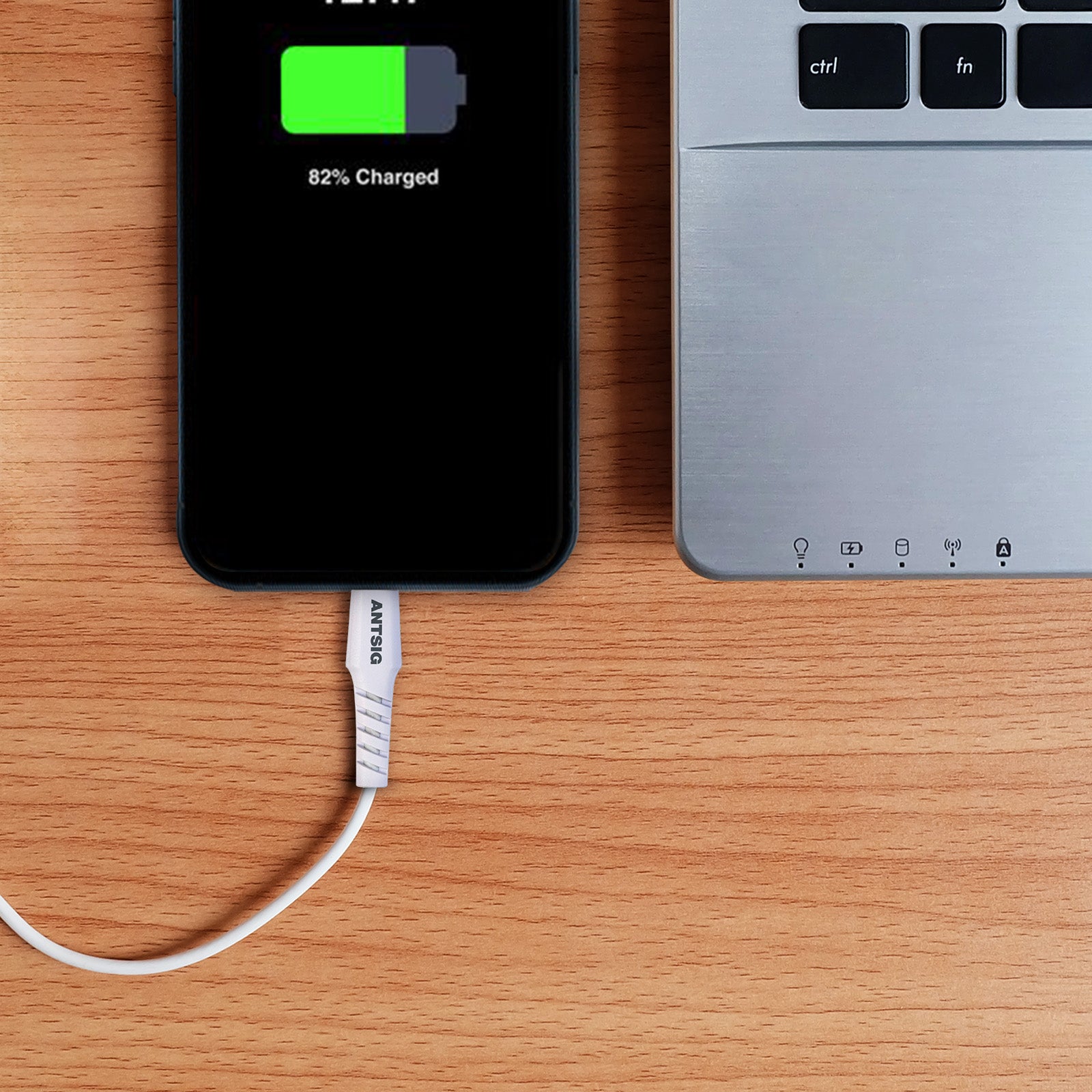 Antsig 1m USB-C to Lightning Cable