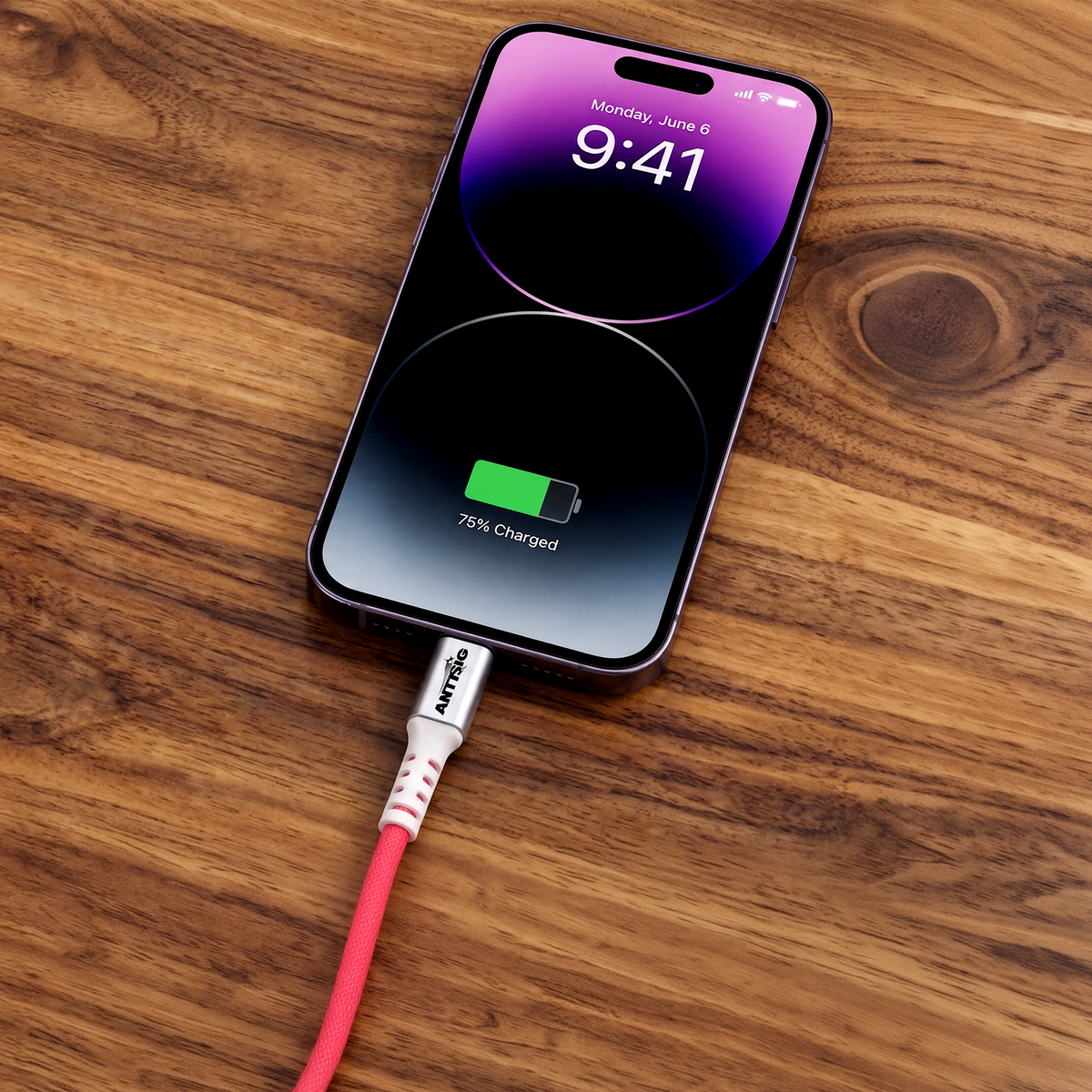 Antsig 2m USB-C to Lightning Cable