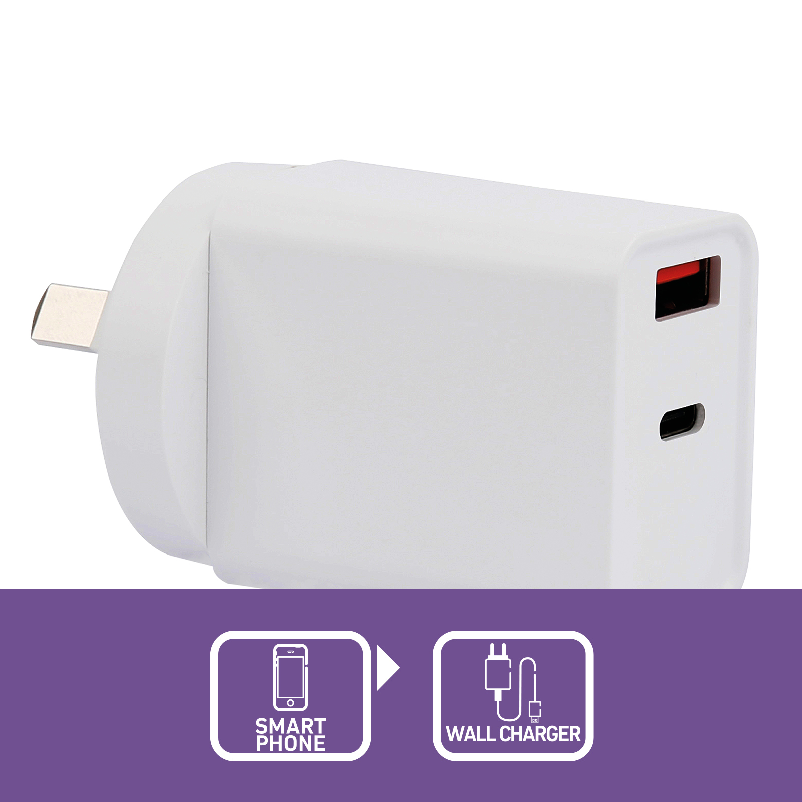 USB-C/A Wall Charger