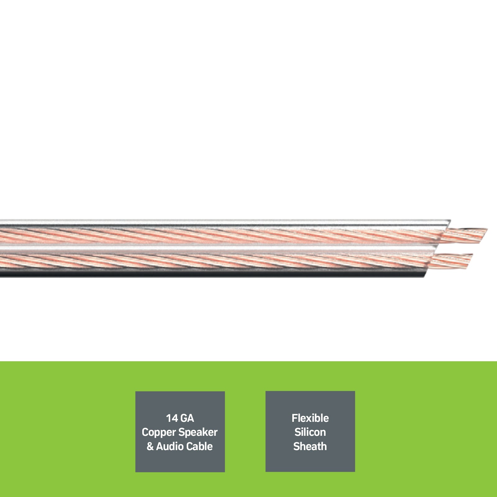 Antsig 6m 14ga Premium Copper Speaker Cable