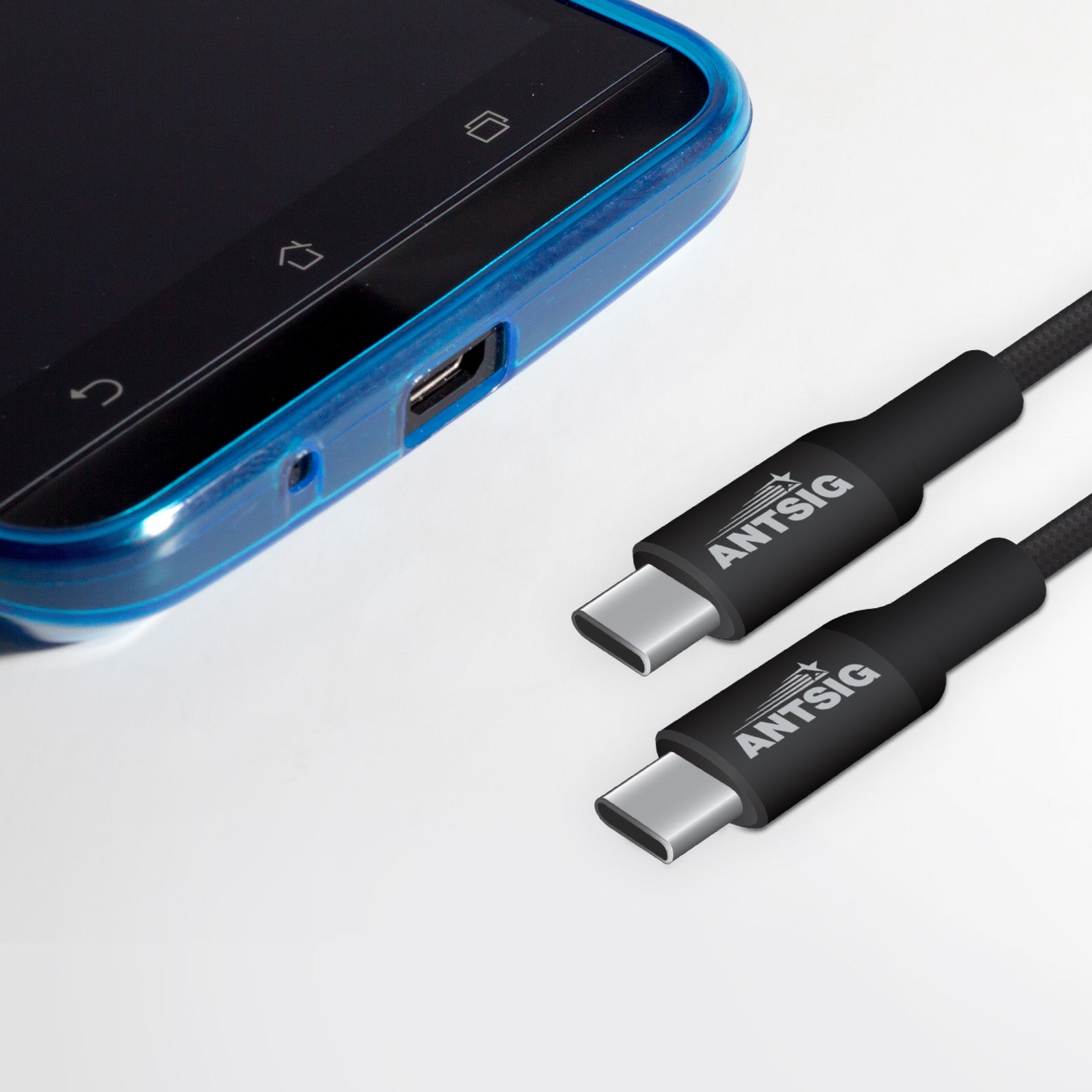 Antsig 1m 240W USB-C To USB-C Cable