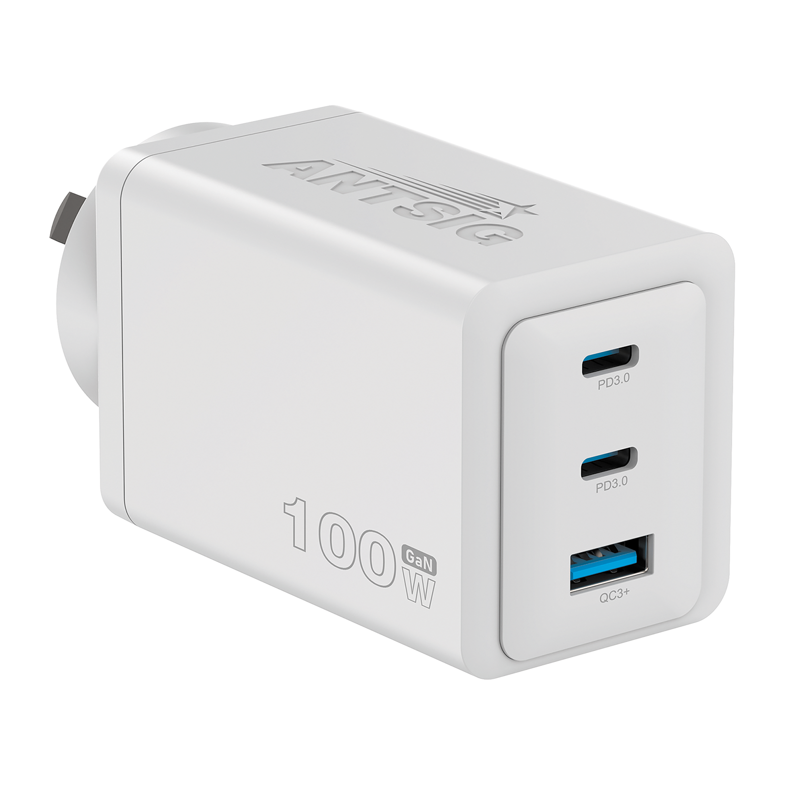 Antsig 100W Multi Port USB GaN Wall Charger