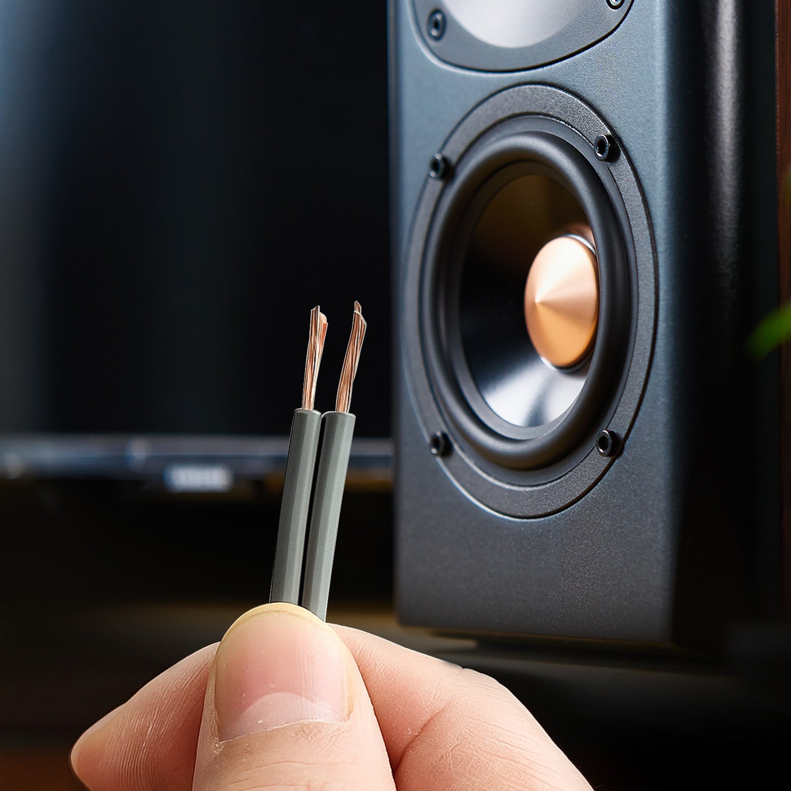 Antsig 5m 0.75mm² Grey Speaker Cable