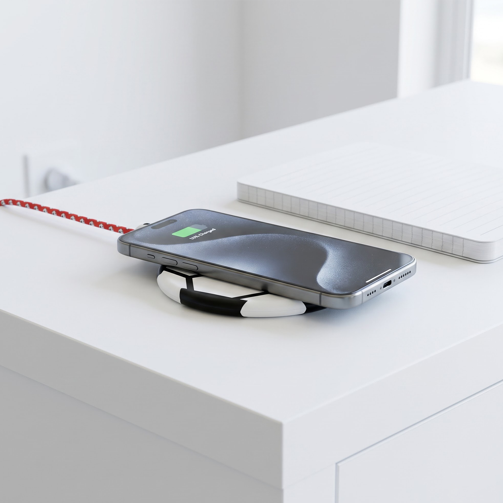 Antsig 15W Wireless Charging Kit Soccer Ball