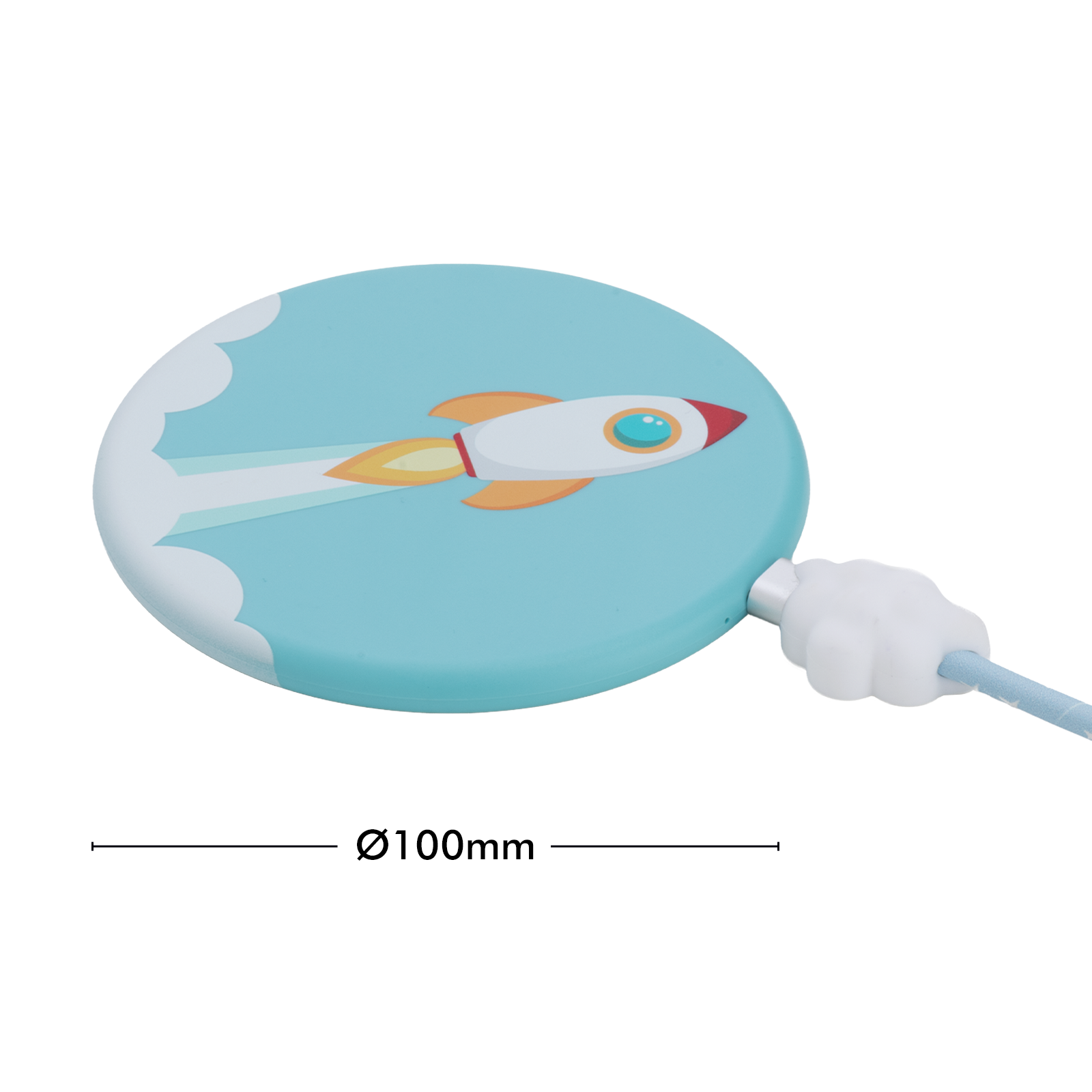 Antsig 15W Wireless Charging Kit Rocket Ship