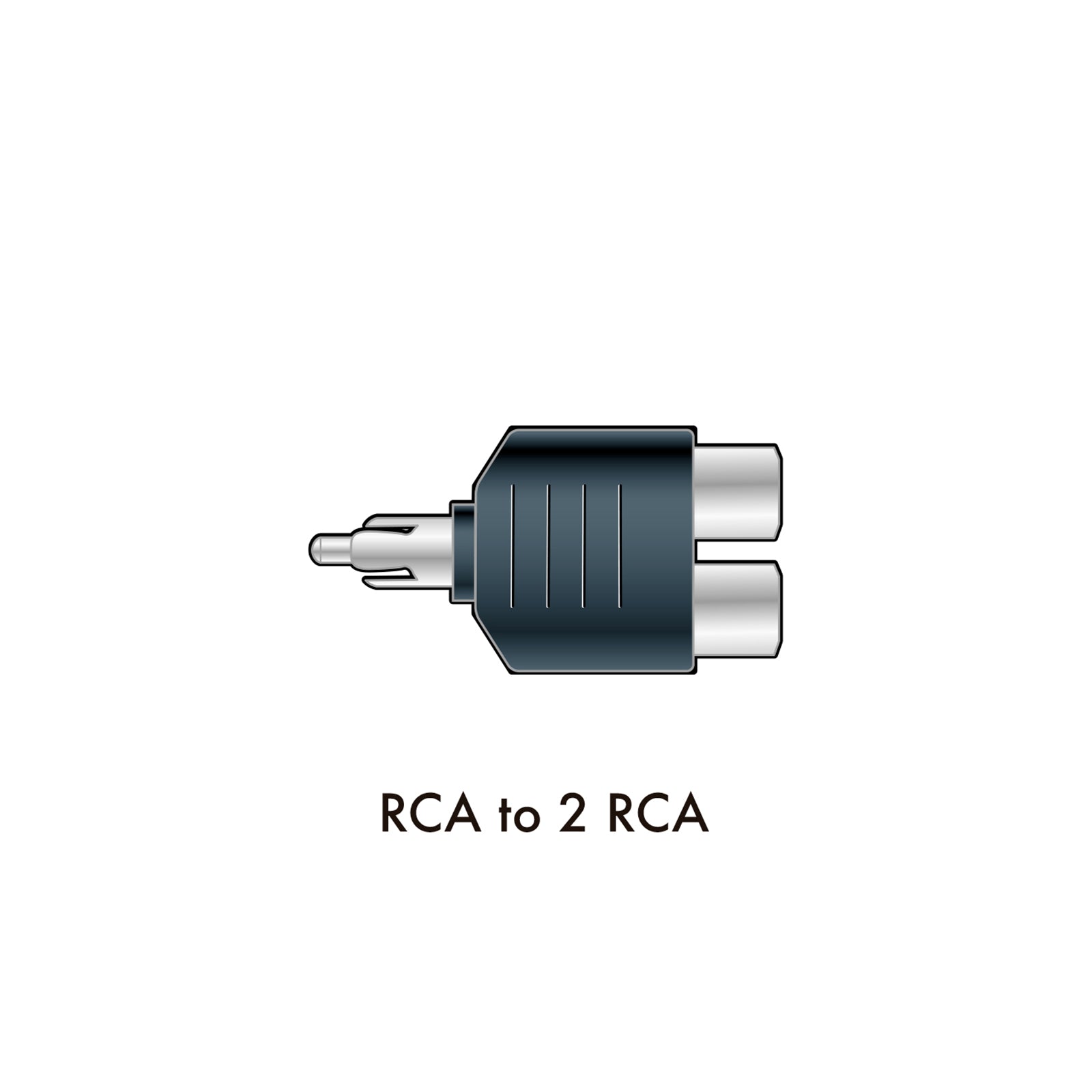 RCA Plug To RCA Socket Adaptor