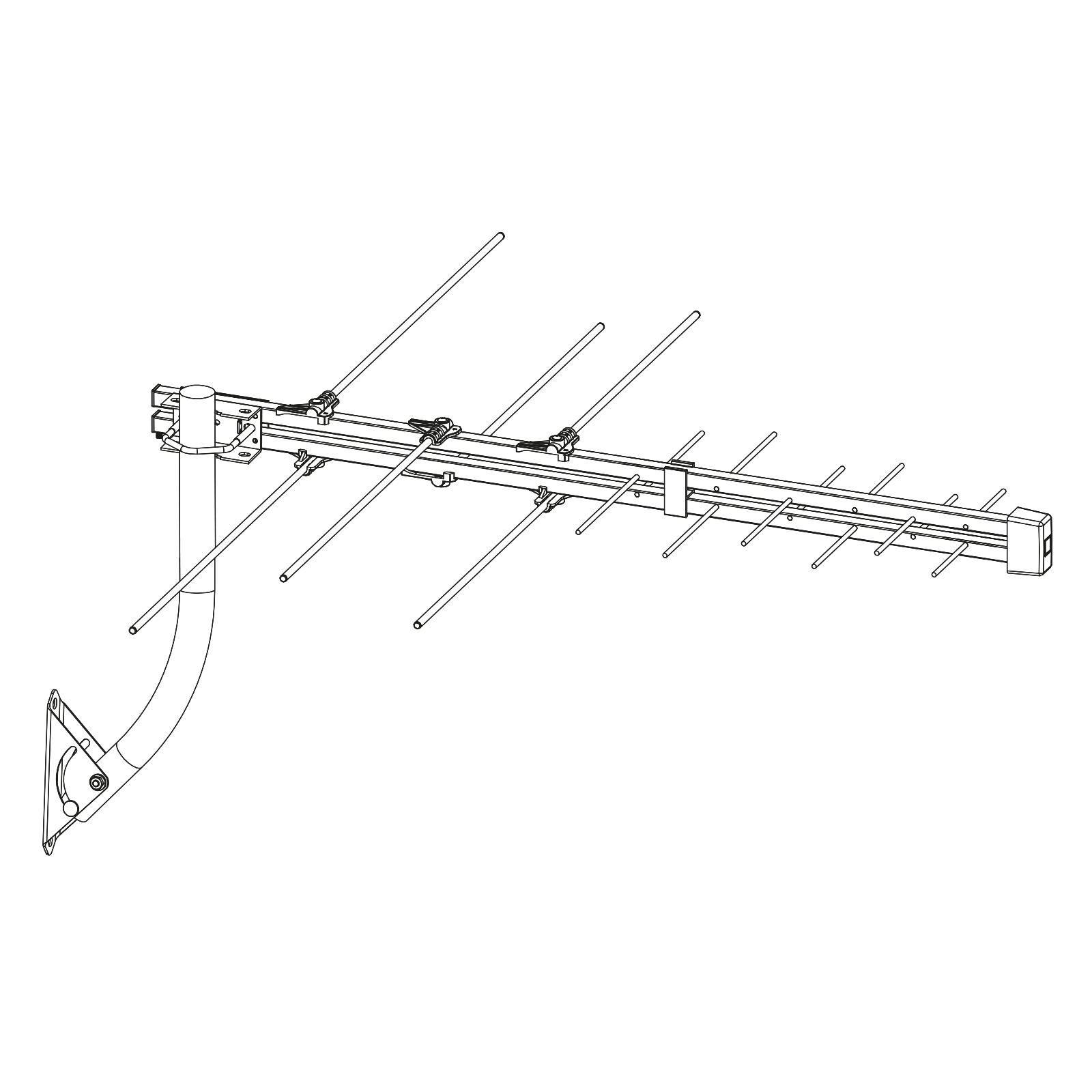 VHF UHF Outdoor Antenna Kit