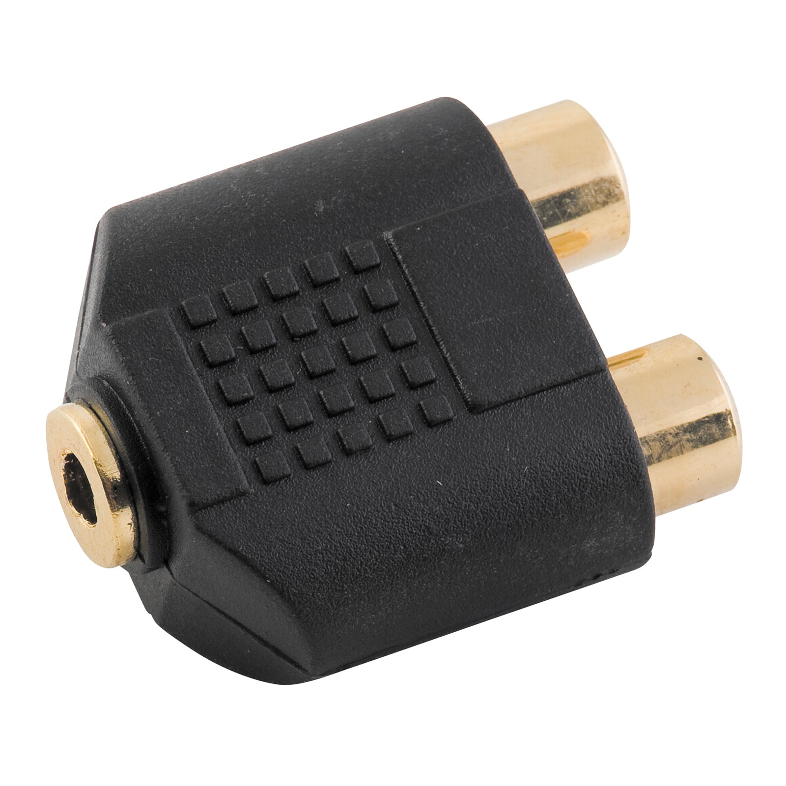 3.5mm 2 x SKT Single RCA Plug