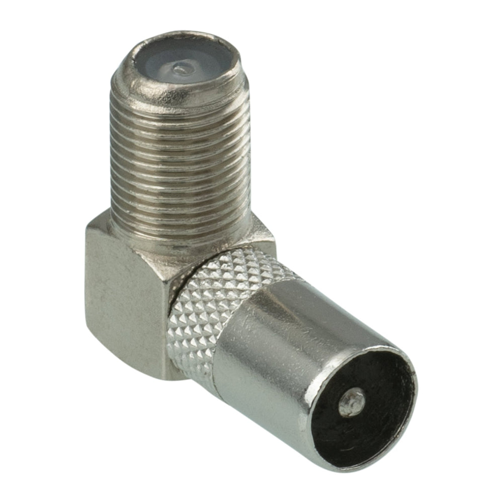 PAL Plug to F Socket Right Angle