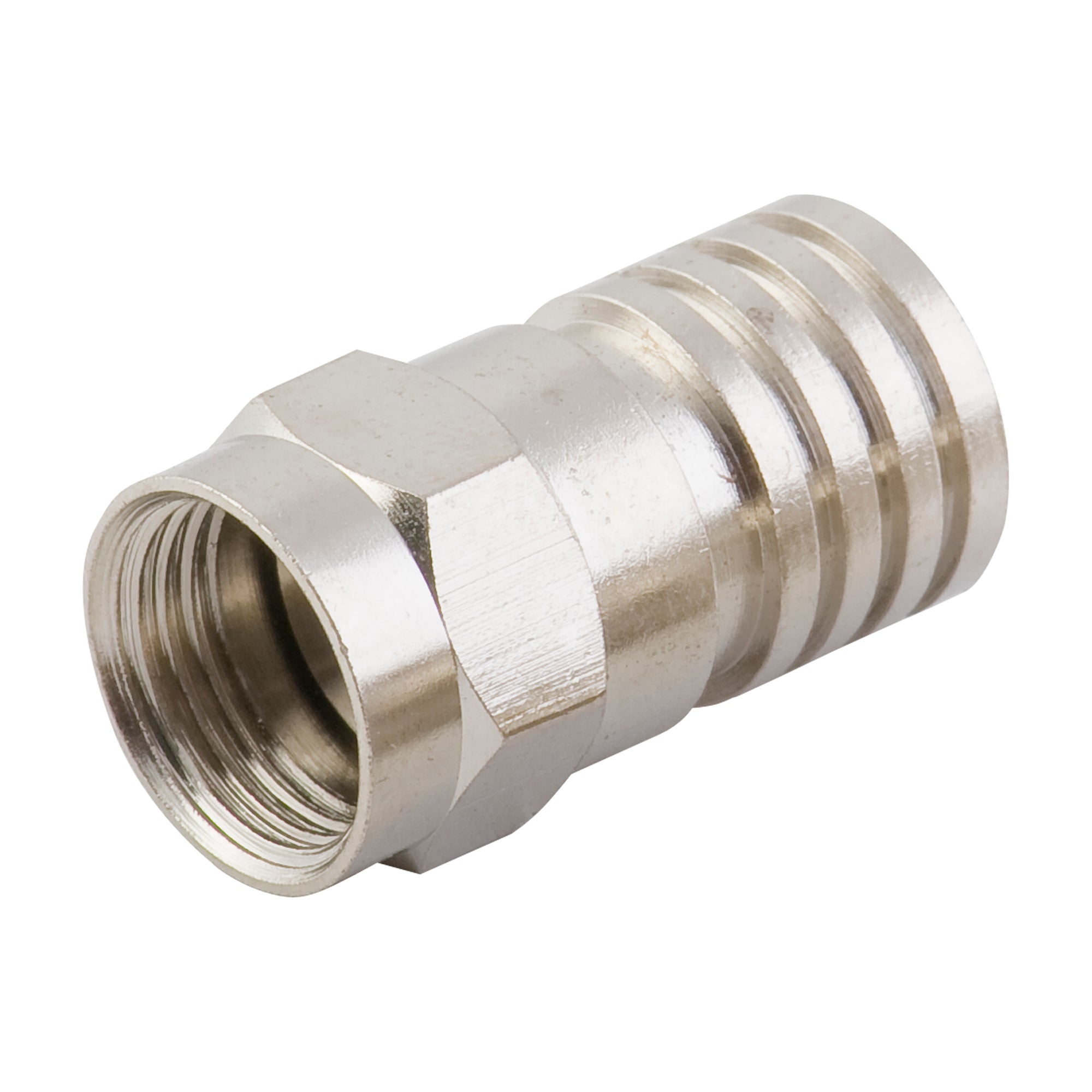 F59 Crimp Connector for RG6 Cable Heavy Gauge
