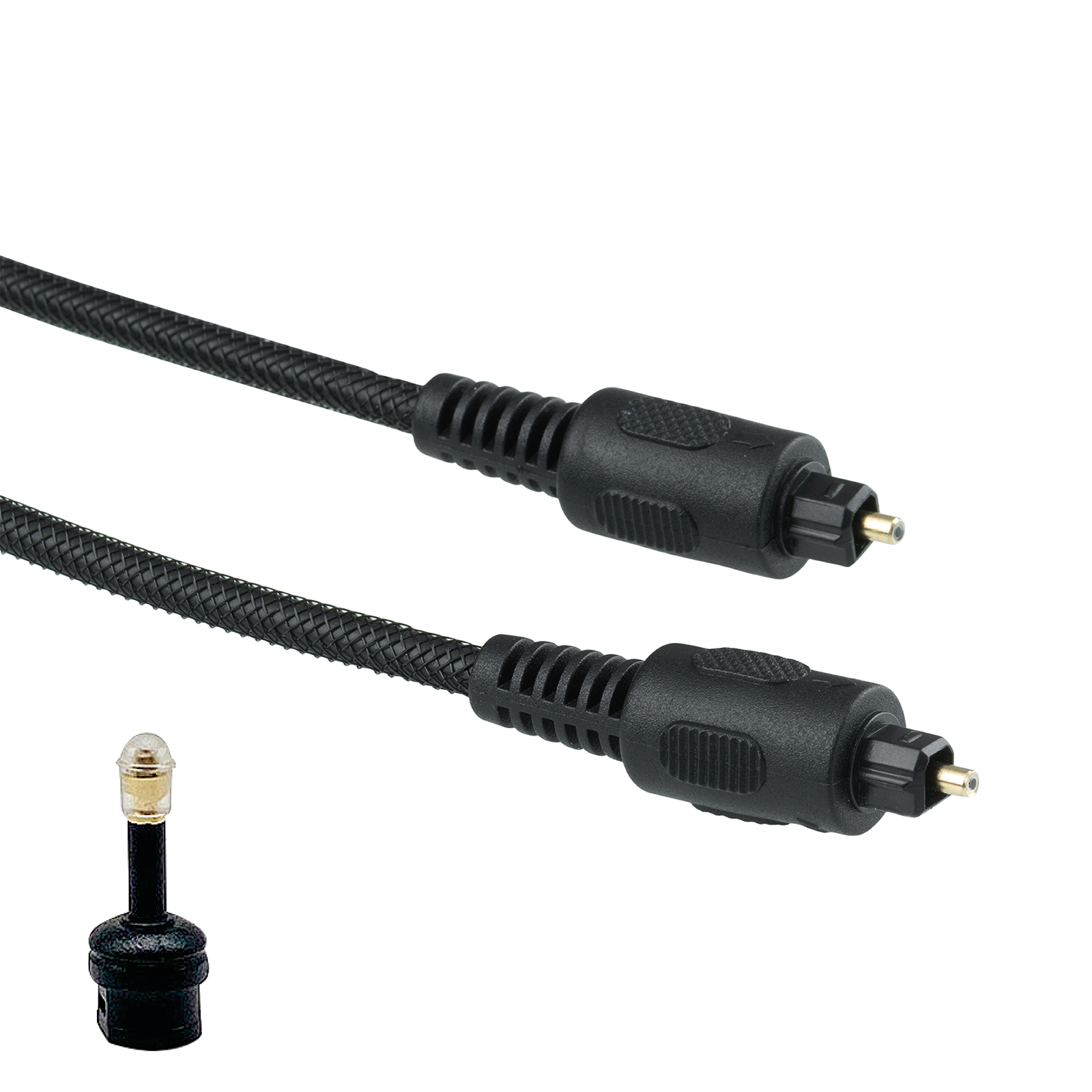 5m Optical Cable With Toslink Adaptor