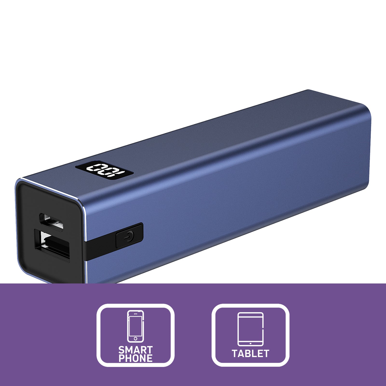 5000mAh USB-C Input Power Bank