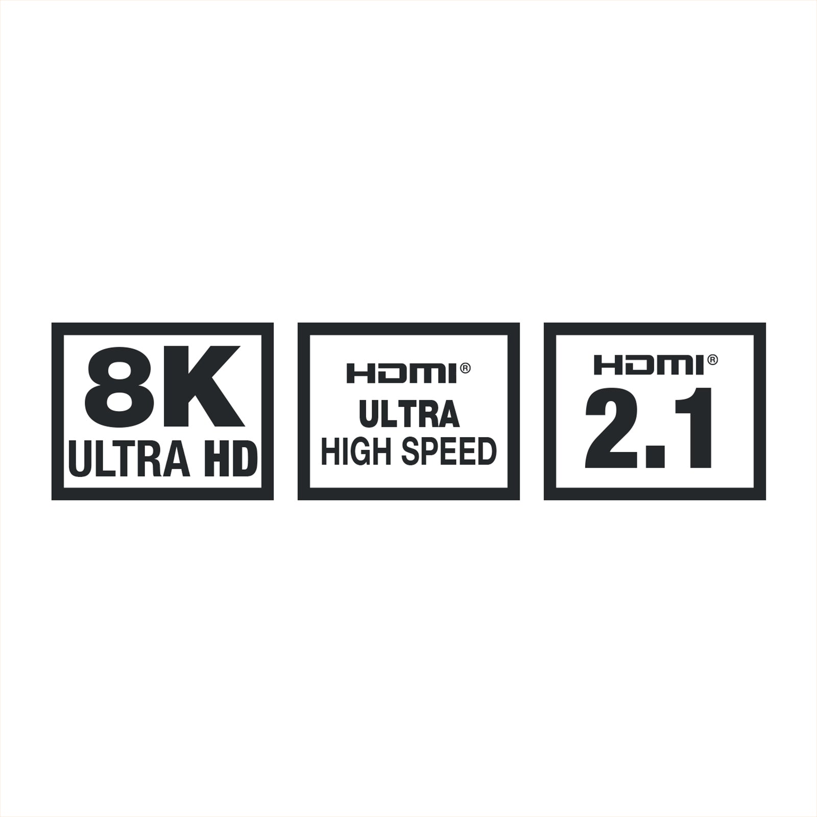 1.8m HDMI Lead 1080p/4K/8K