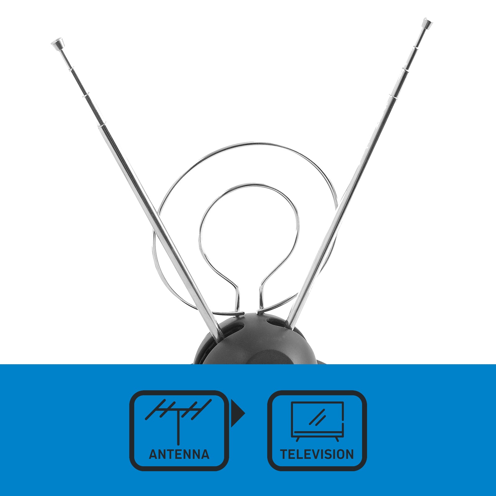 Black Indoor Digital Antenna