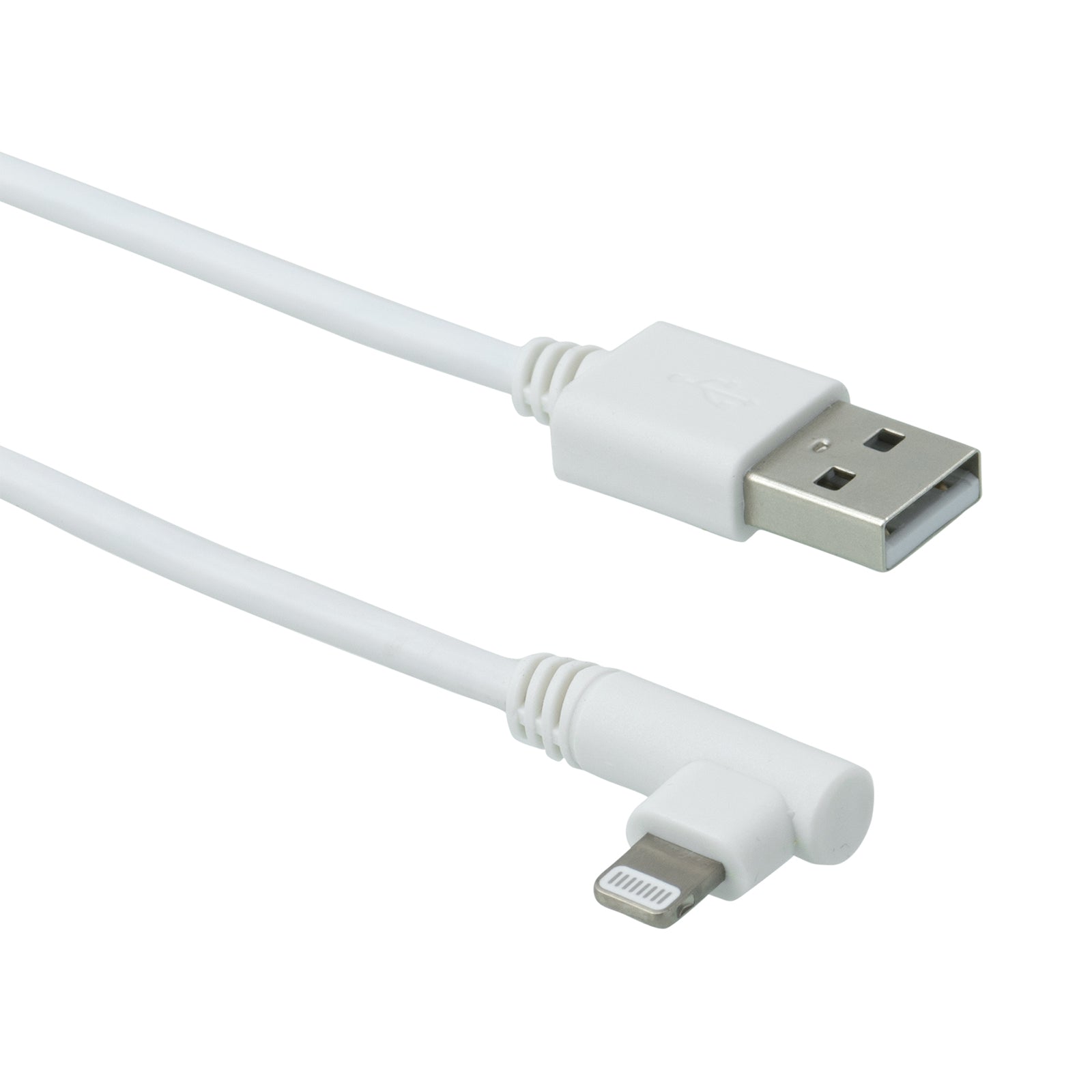 1.5m Right Angle USB-A to Lightning Cable