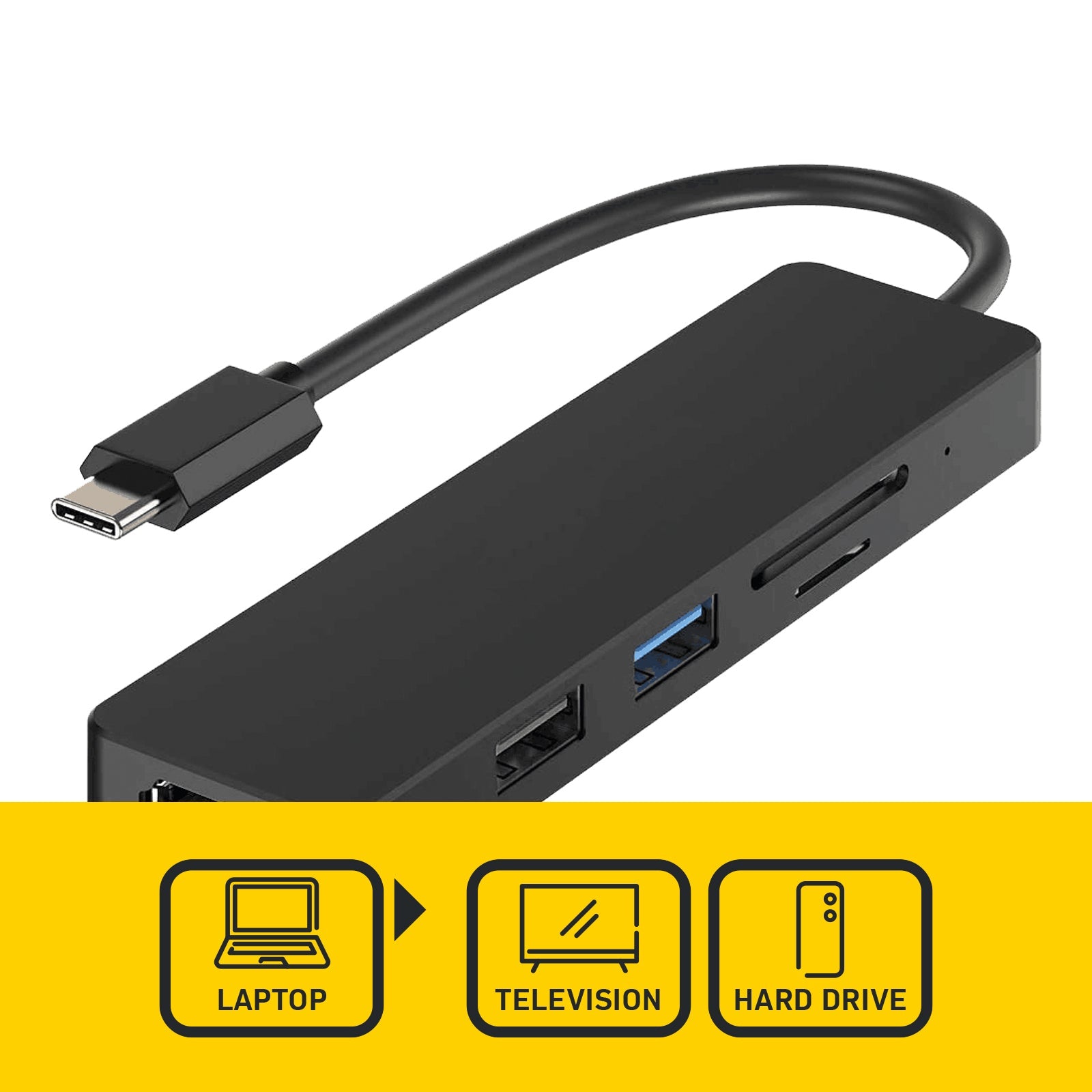 5-in-1 USB-C Hub