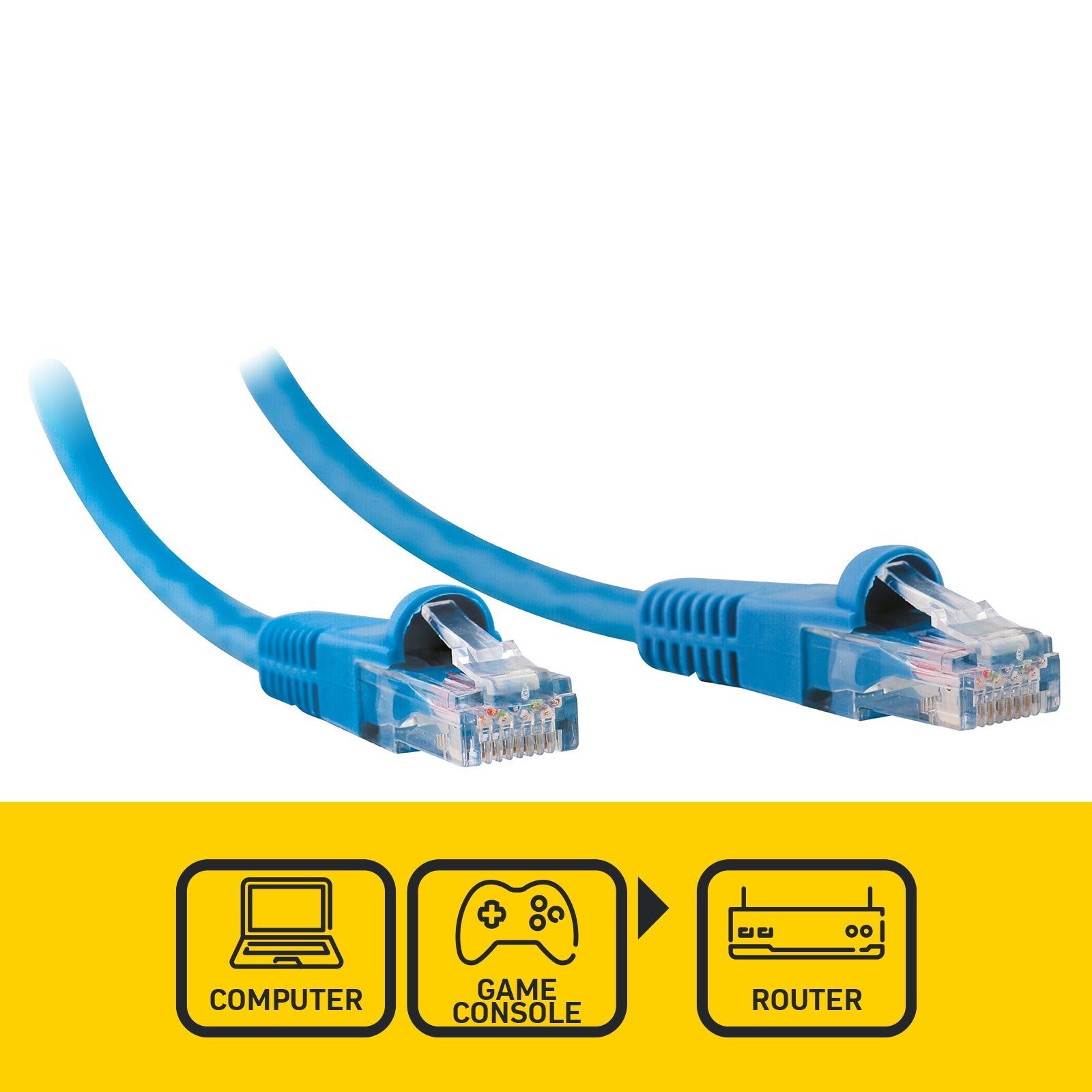 0.5m CAT6 RJ45 Ethernet Network Cable