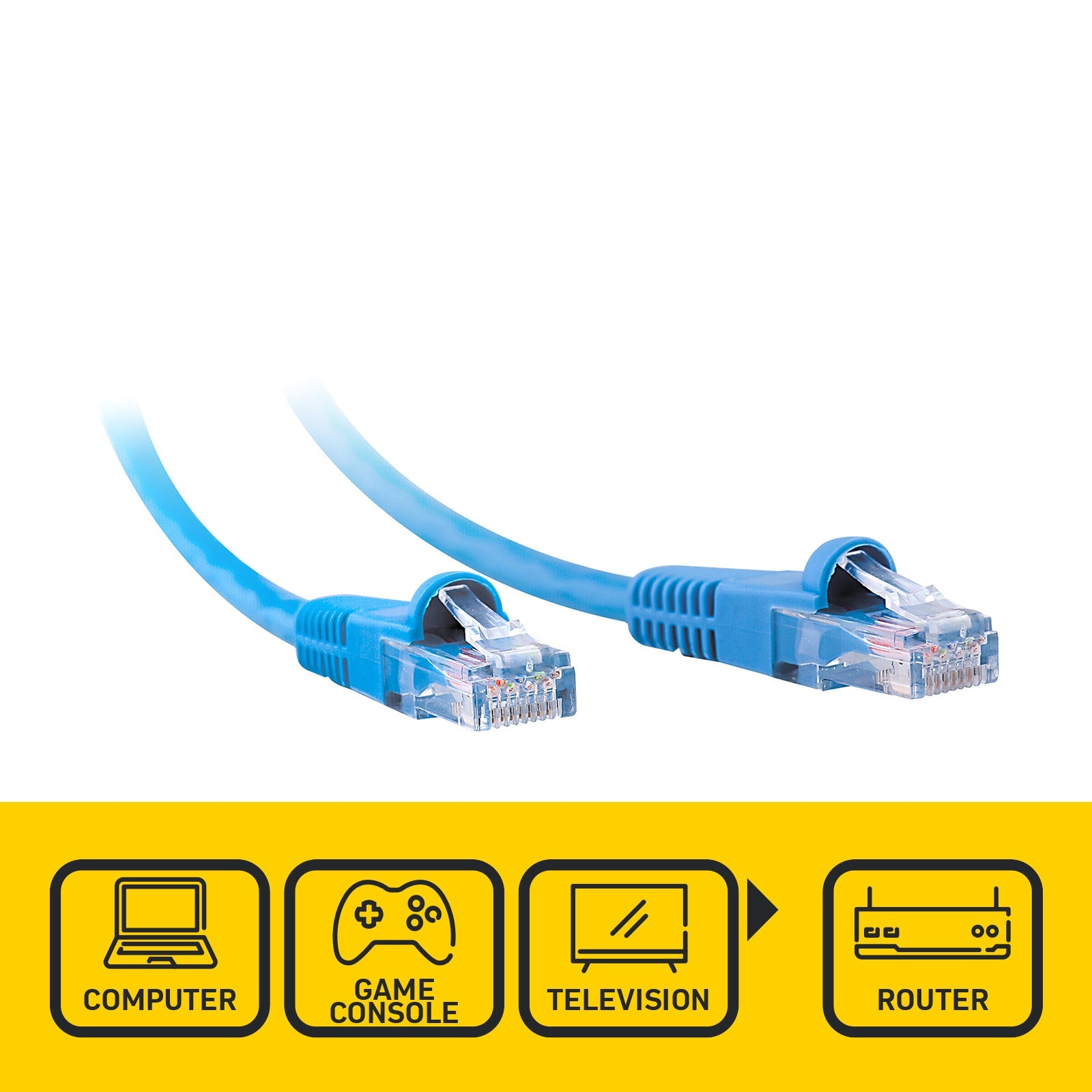 30M RJ45 Ethernet Cable Cat6 Internet Network LAN