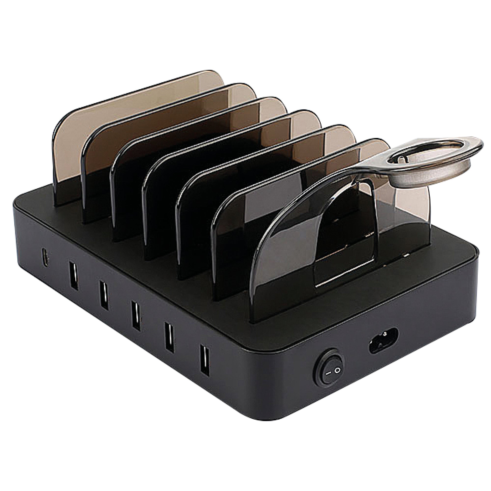 50W 5V 10A 6 Slot Charging Station