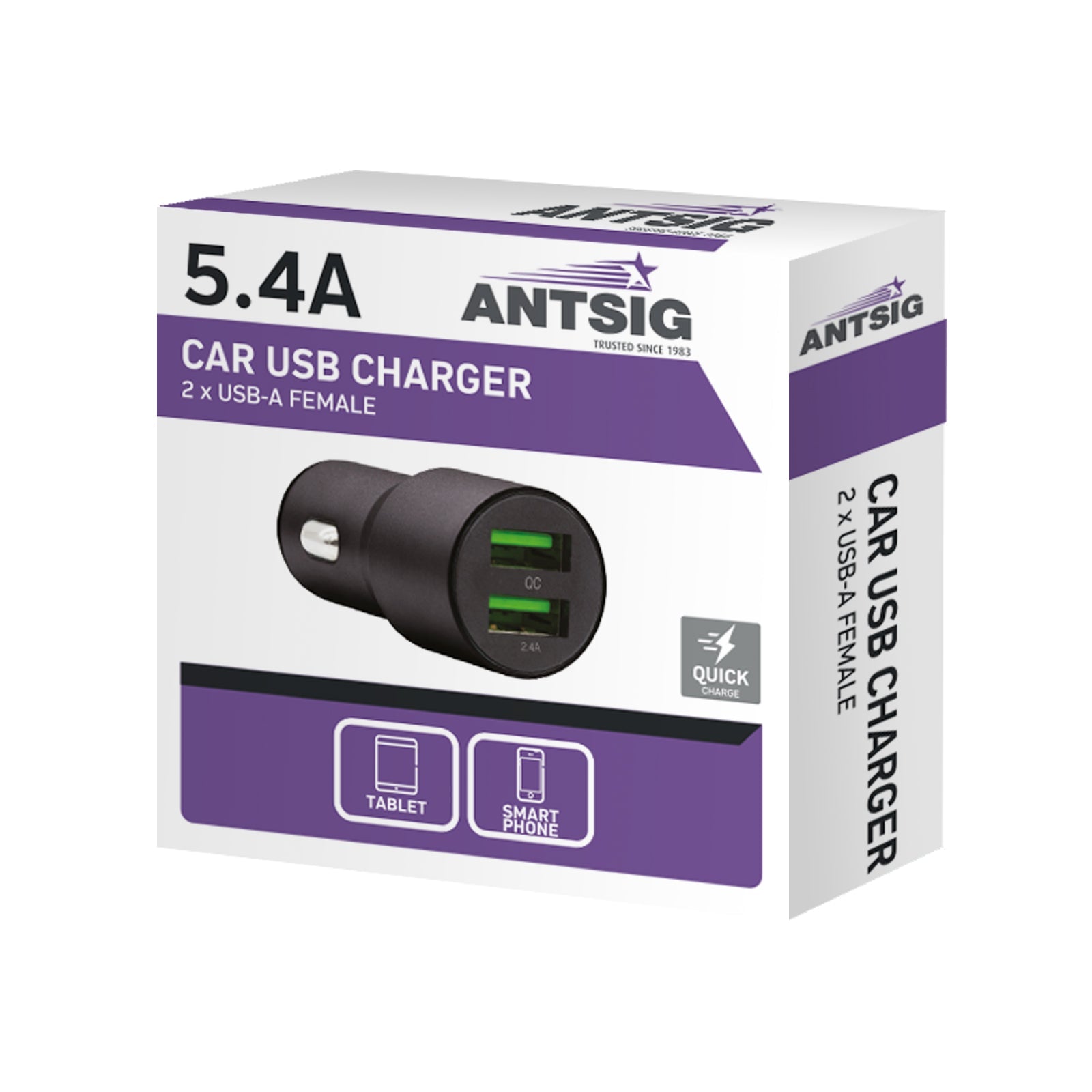 Car Charger With Quick Charge